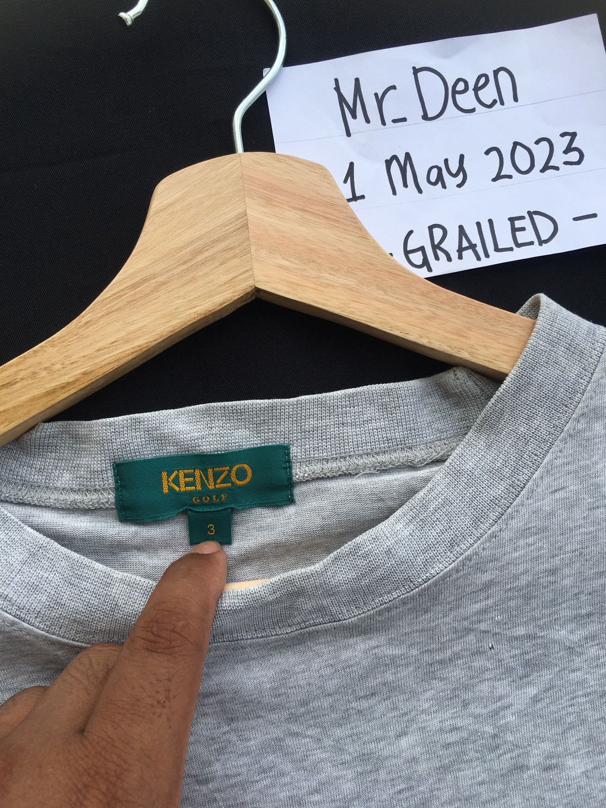 Kenzo Rare Vintage Kenzo Spellout Tshirt Size US L / EU 52-54 / 3 - 6 Thumbnail