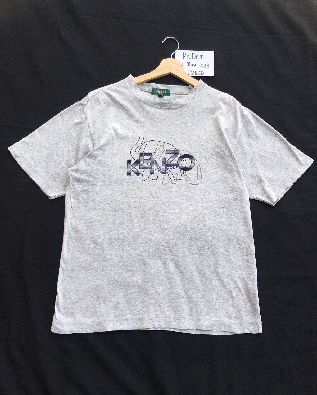 Kenzo Rare Vintage Kenzo Spellout Tshirt Size US L / EU 52-54 / 3 - 1 Thumbnail