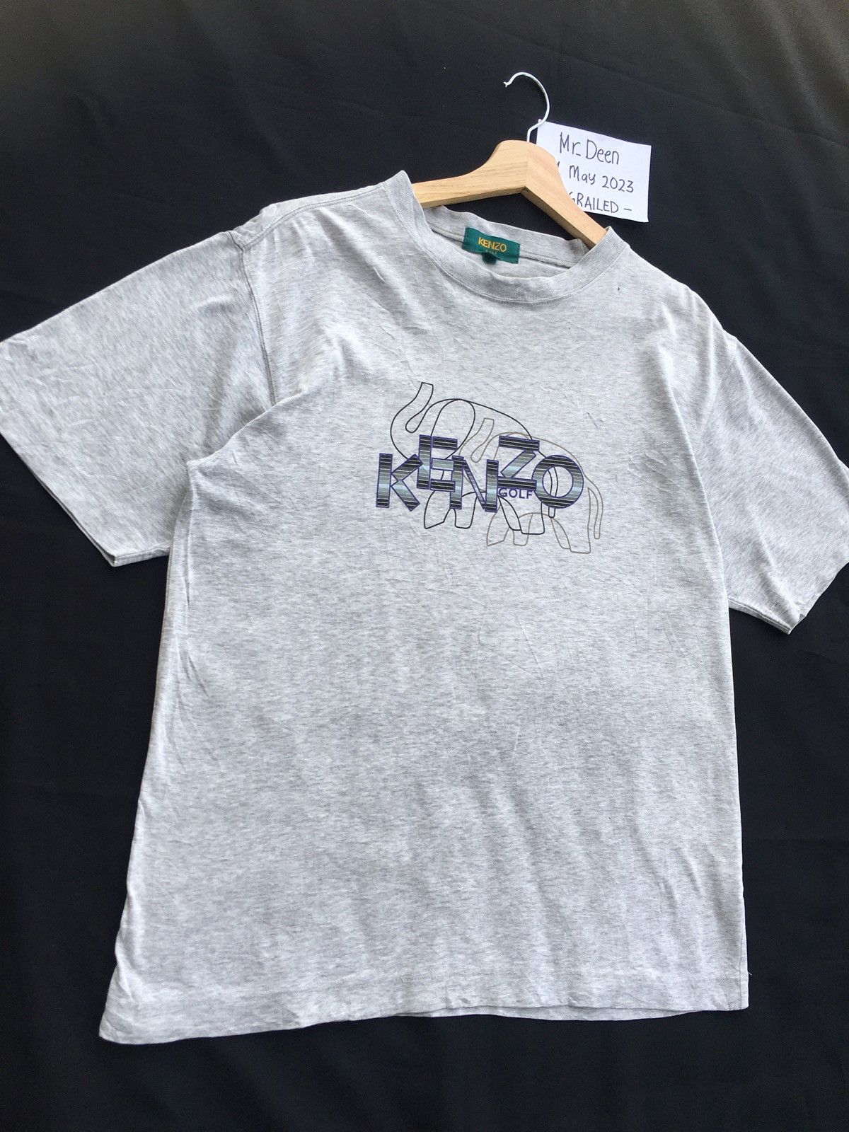 Kenzo Rare Vintage Kenzo Spellout Tshirt Size US L / EU 52-54 / 3 - 3 Thumbnail
