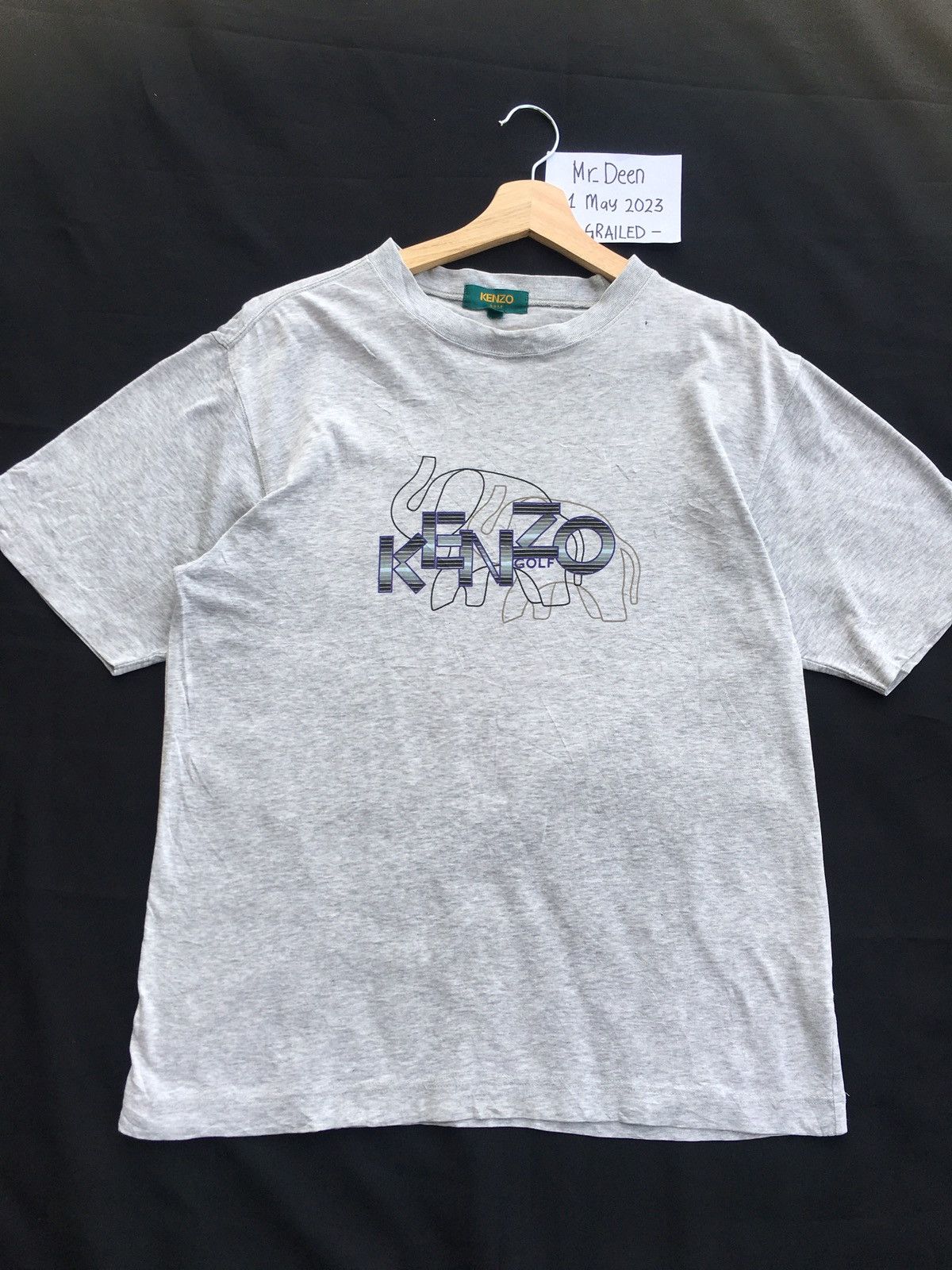 Kenzo Rare Vintage Kenzo Spellout Tshirt Size US L / EU 52-54 / 3 - 2 Thumbnail