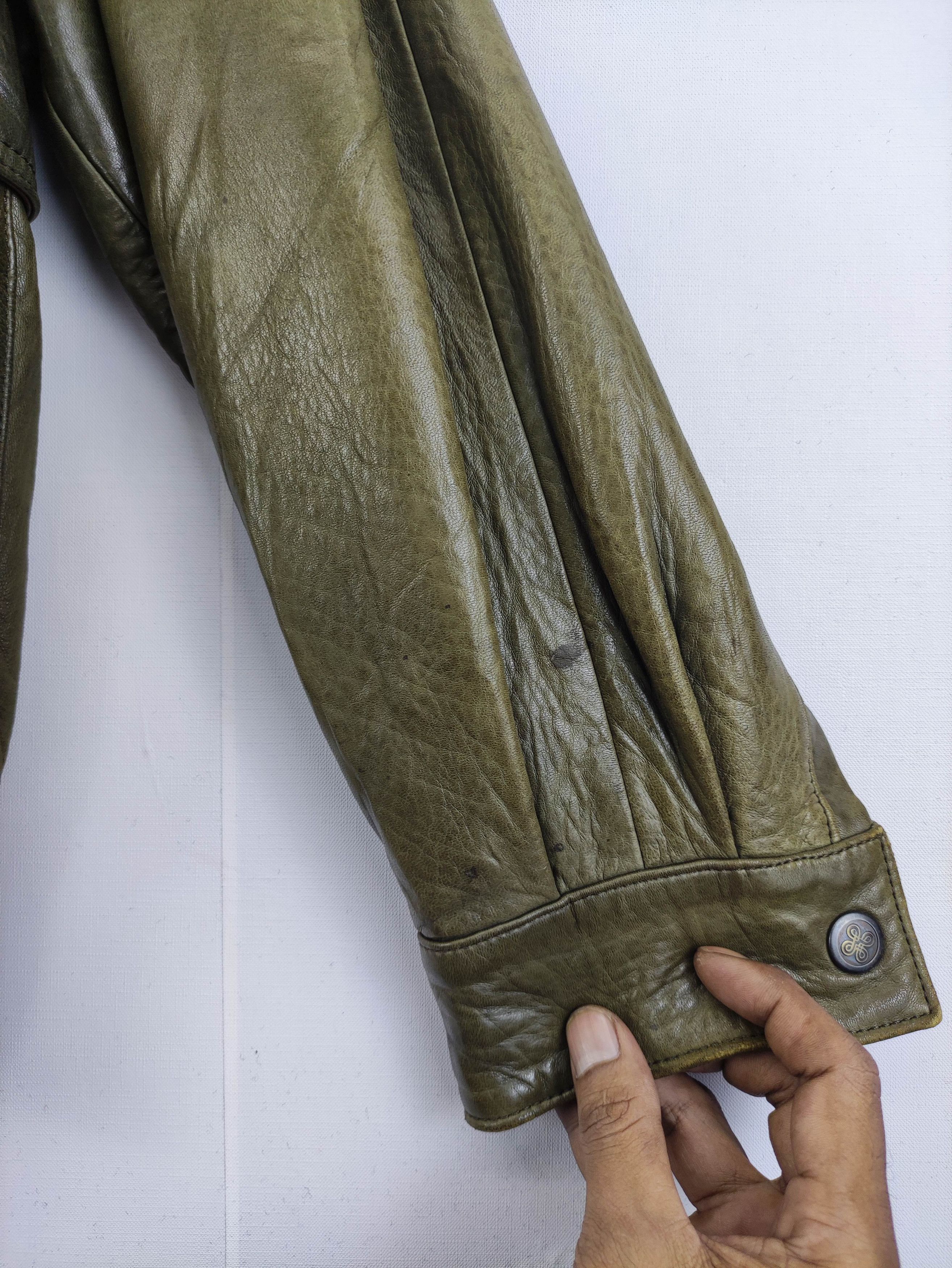 Leather Vintage Munper Leather Jacket Zipper Size US XL / EU 56 / 4 - 14 Thumbnail