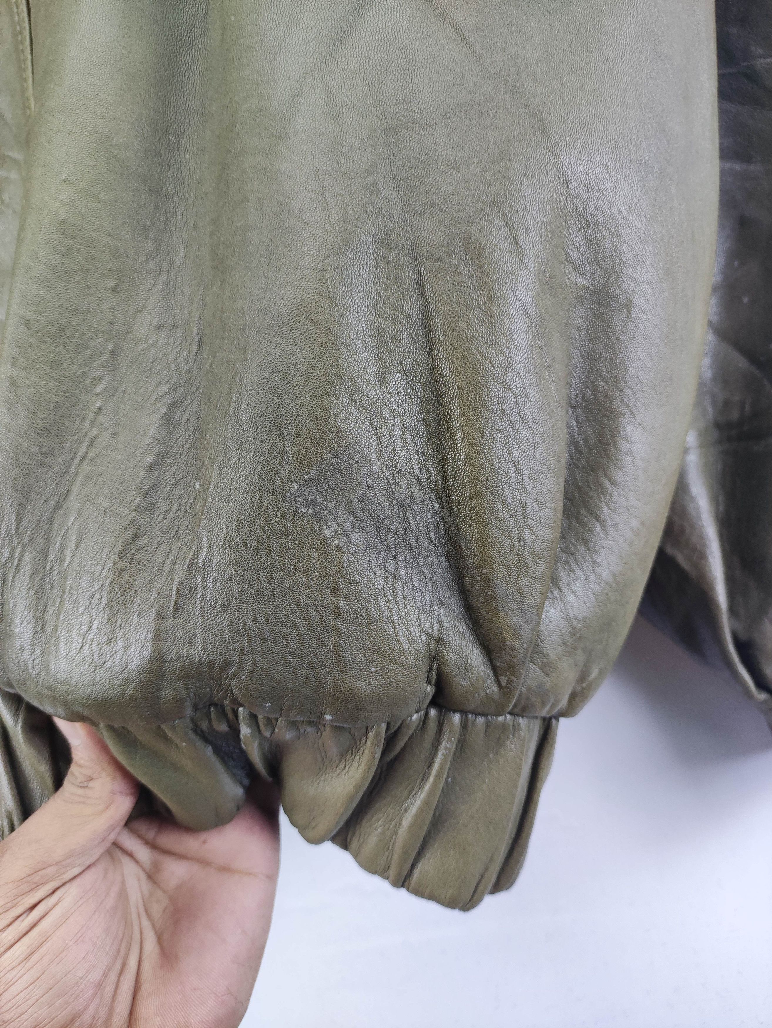 Leather Vintage Munper Leather Jacket Zipper Size US XL / EU 56 / 4 - 16 Thumbnail