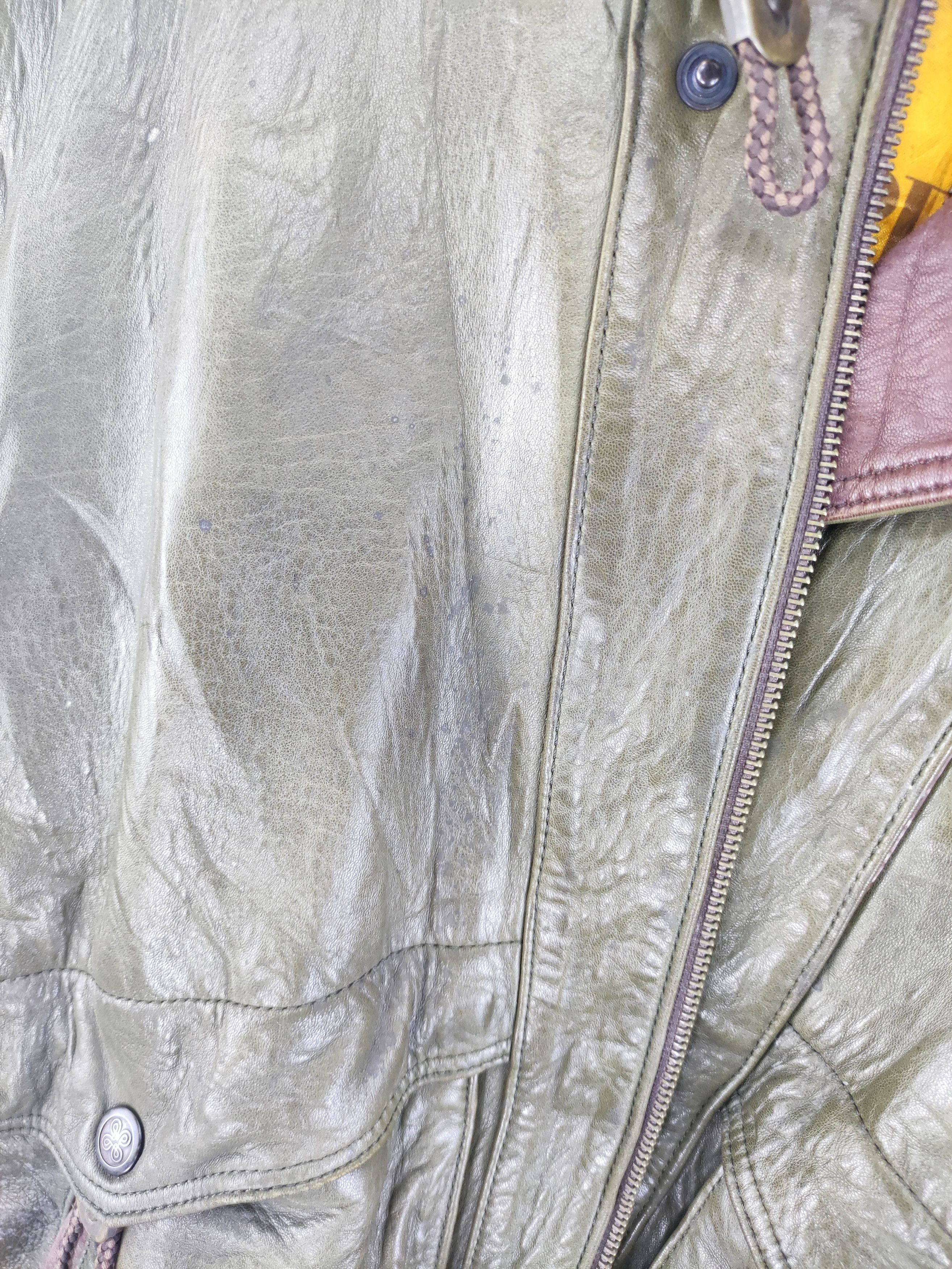 Leather Vintage Munper Leather Jacket Zipper Size US XL / EU 56 / 4 - 11 Thumbnail