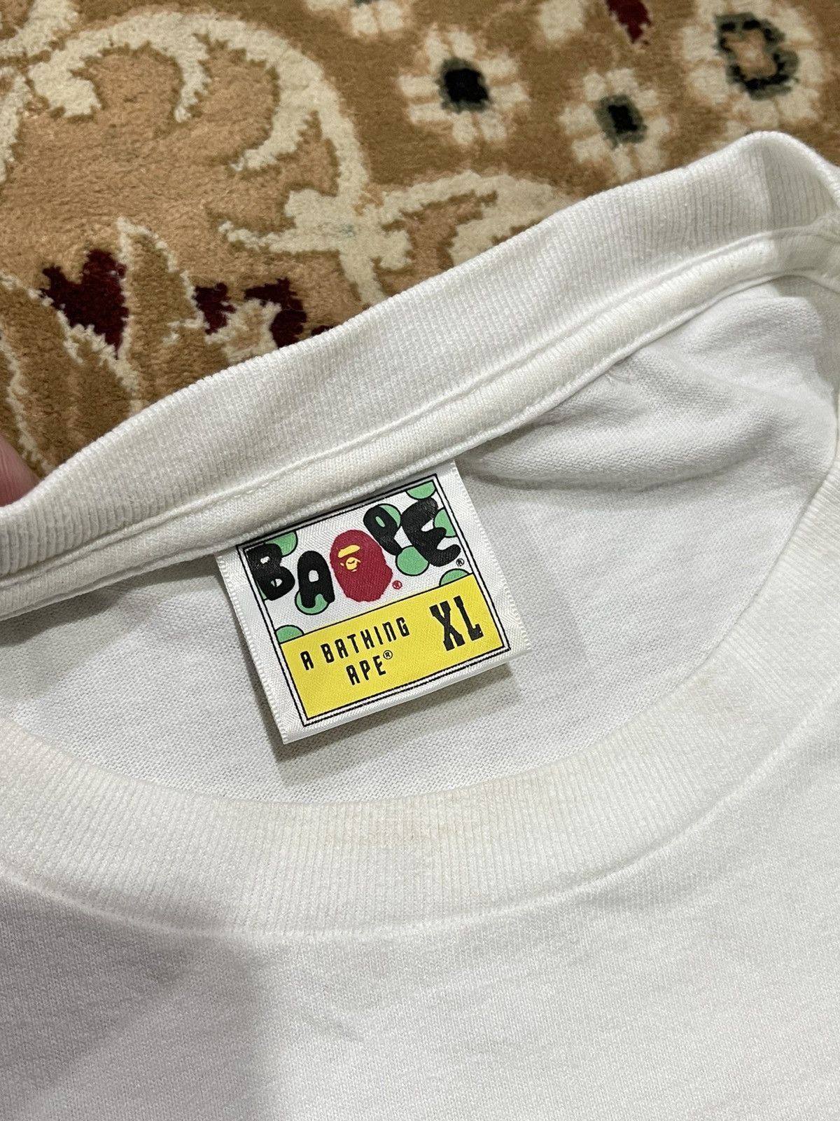 Bape Tie Dye Busy Works Tee Size US XL / EU 56 / 4 - 4 Thumbnail