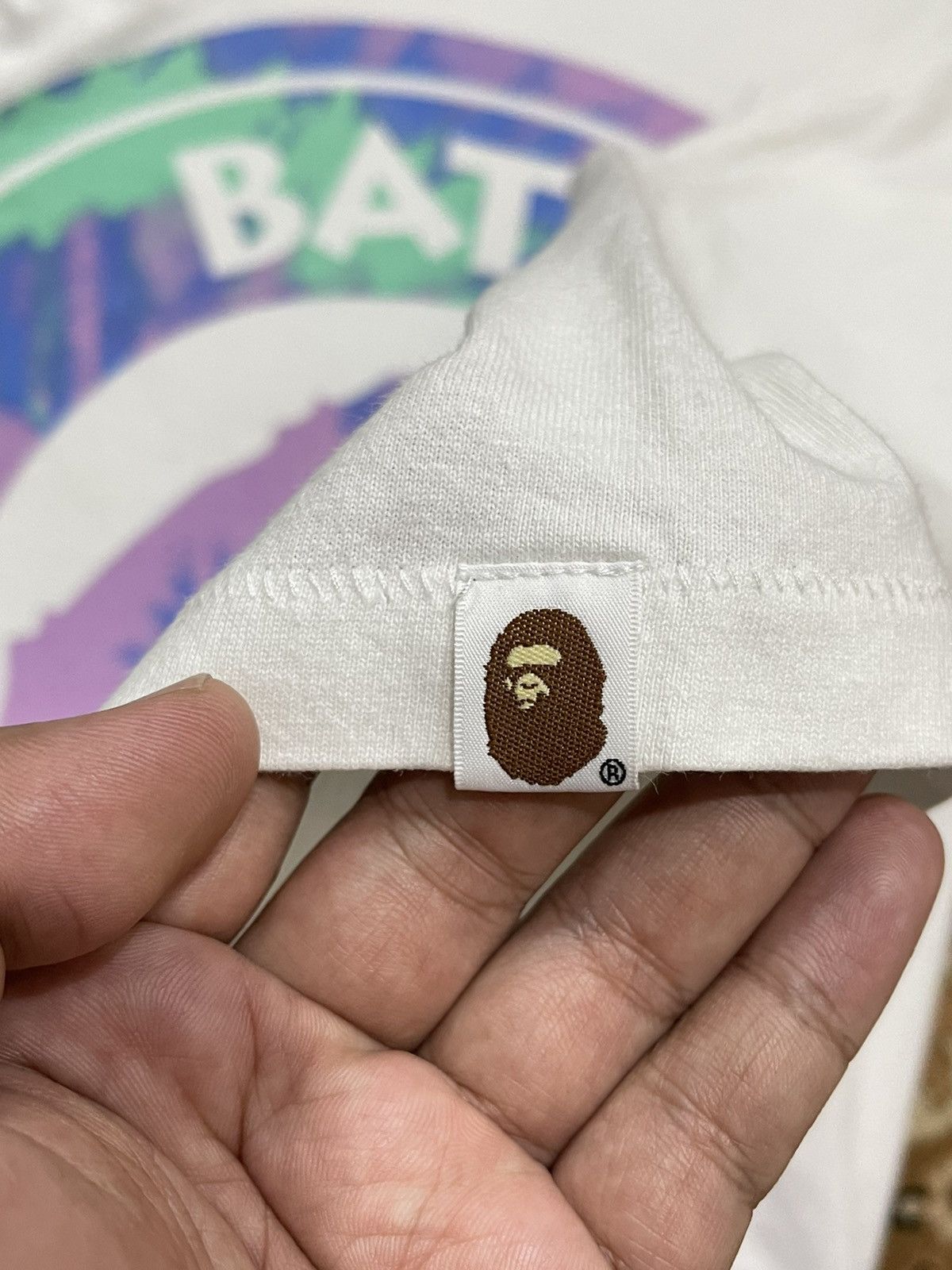 Bape Tie Dye Busy Works Tee Size US XL / EU 56 / 4 - 3 Thumbnail
