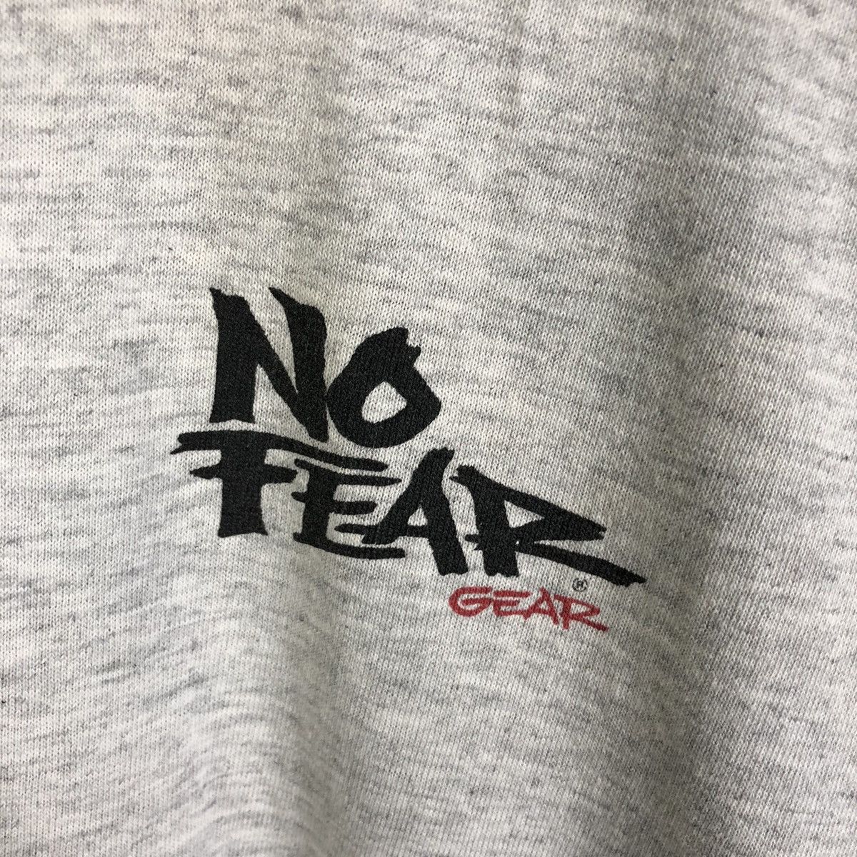 No Fear Vintage 90s Sunfaded No Fear Gear Tshirt Size US XL / EU 56 / 4 - 4 Thumbnail