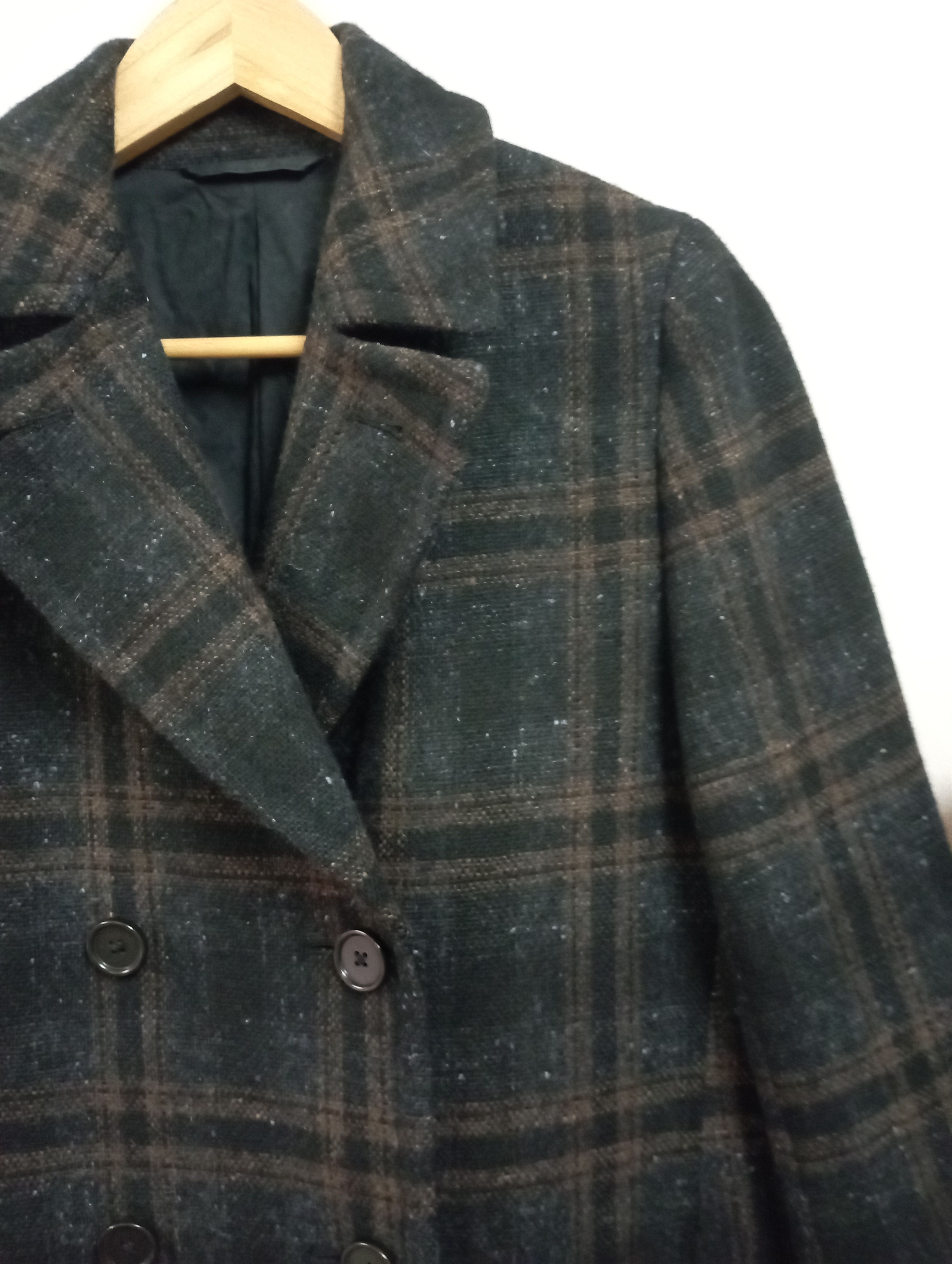 Margaret Howell Designer Margaret Howell Tartan Long Wool Coat Size S / US 4 / IT 40 - 5 Thumbnail