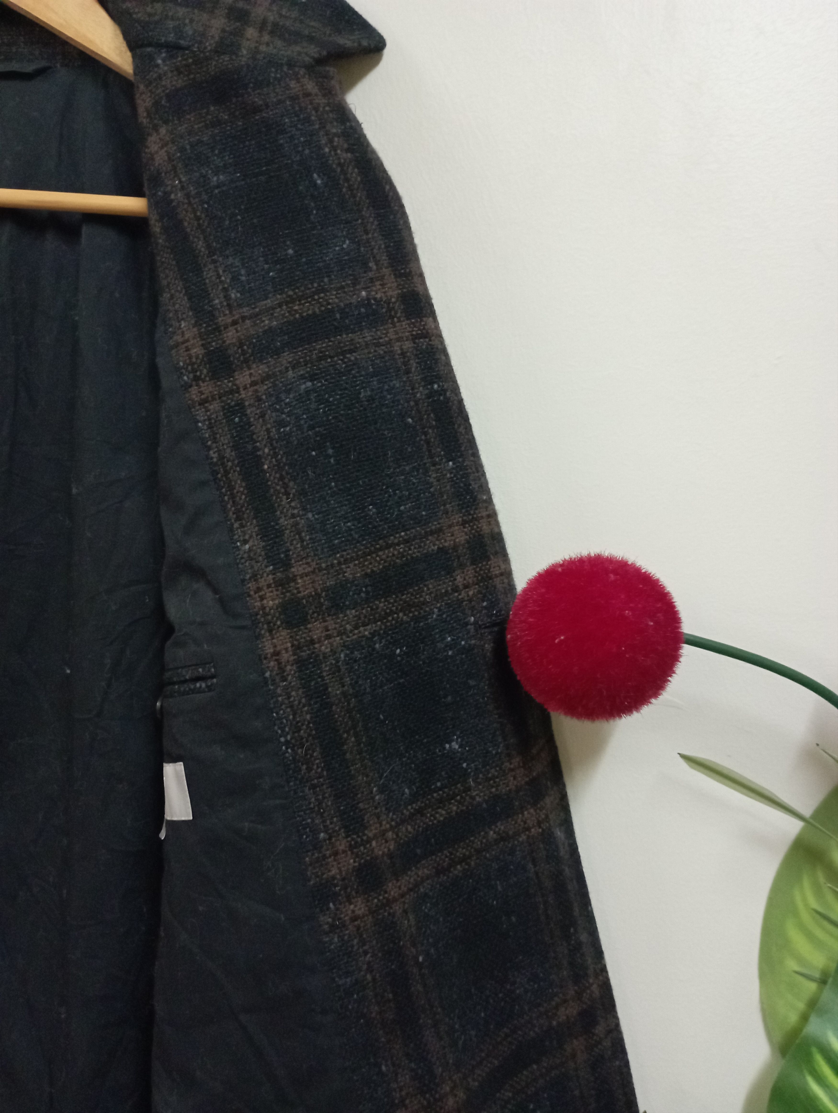 Margaret Howell Designer Margaret Howell Tartan Long Wool Coat Size S / US 4 / IT 40 - 20 Thumbnail