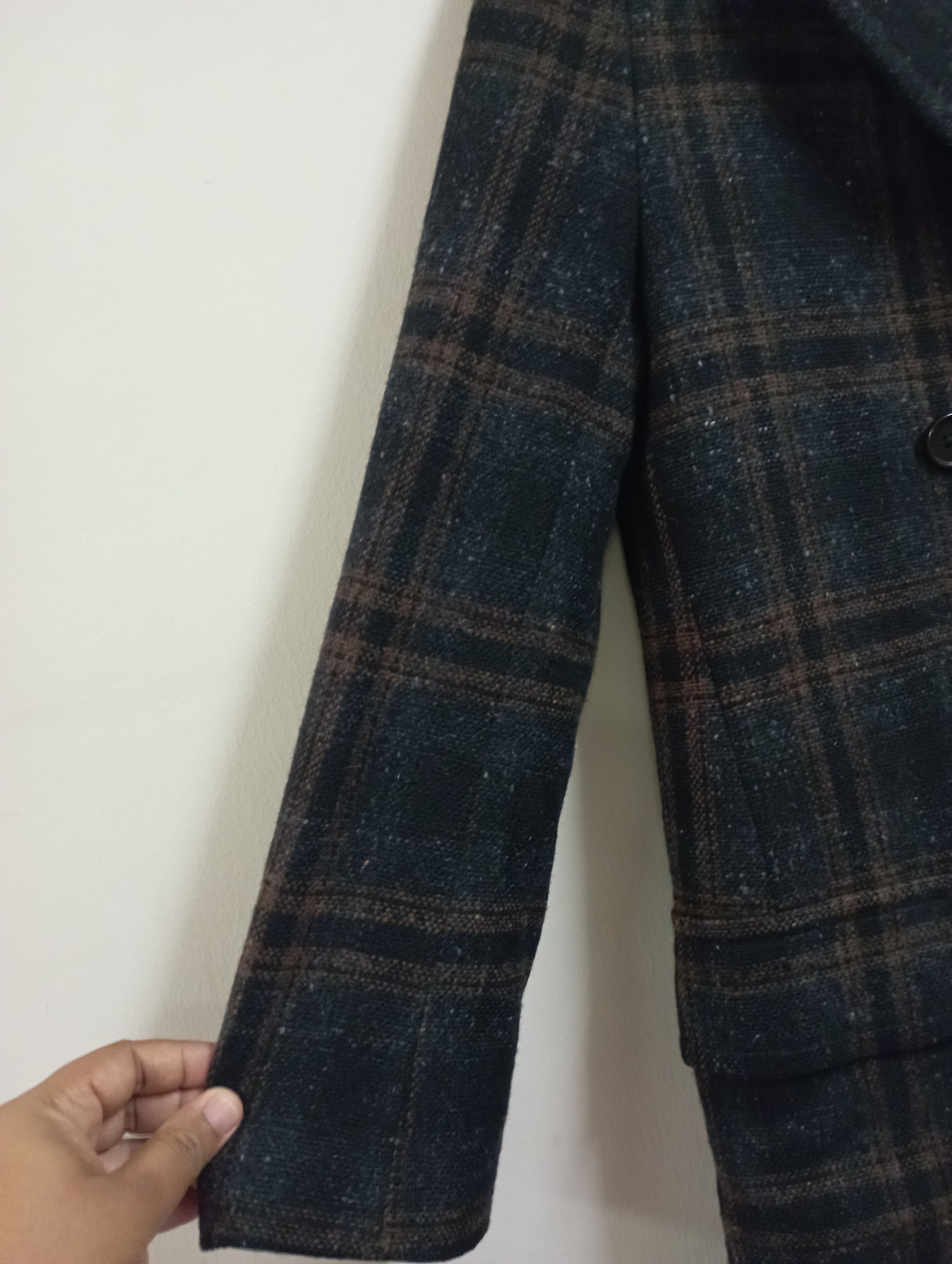 Margaret Howell Designer Margaret Howell Tartan Long Wool Coat Size S / US 4 / IT 40 - 11 Thumbnail