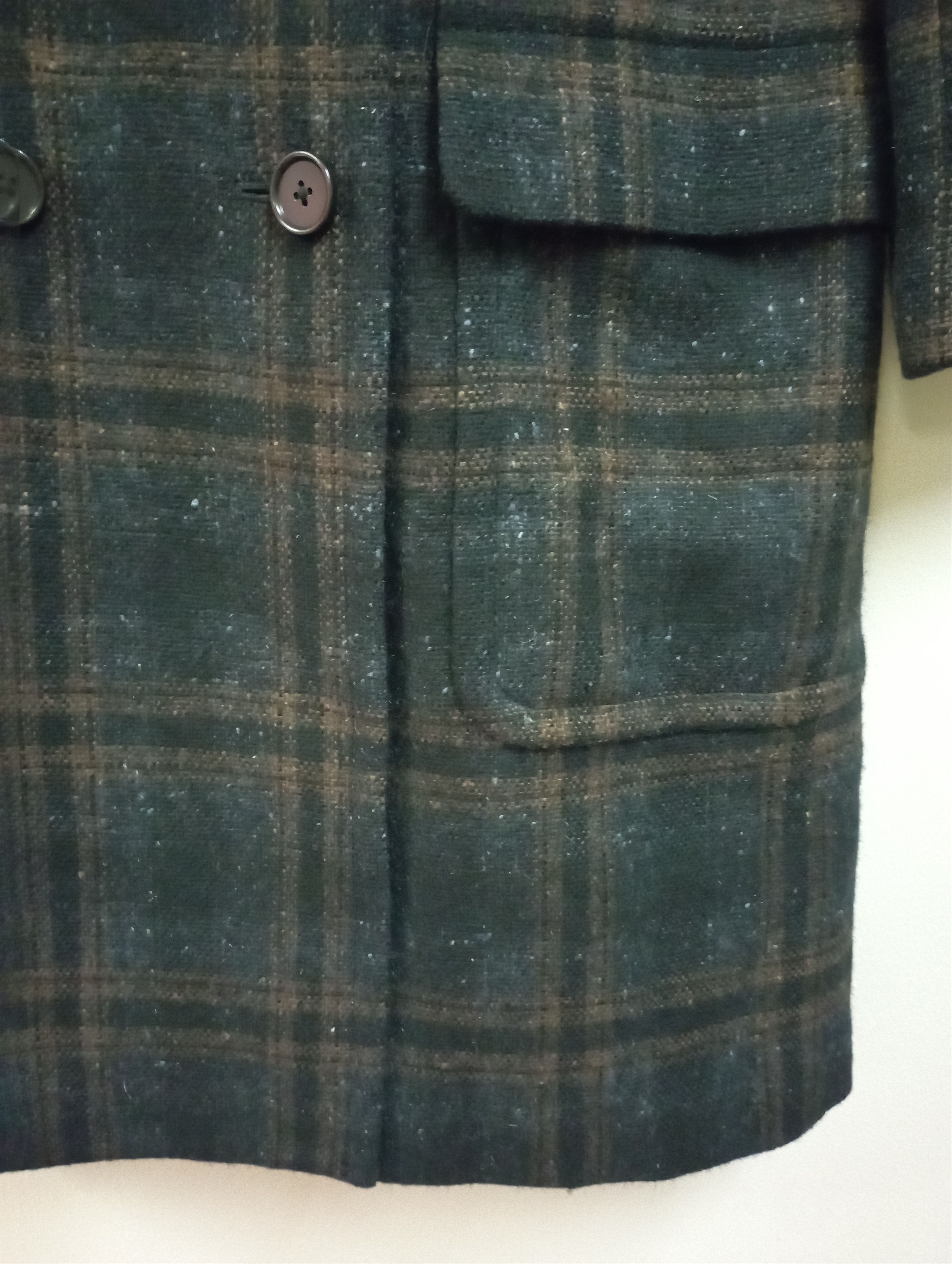 Margaret Howell Designer Margaret Howell Tartan Long Wool Coat Size S / US 4 / IT 40 - 7 Thumbnail