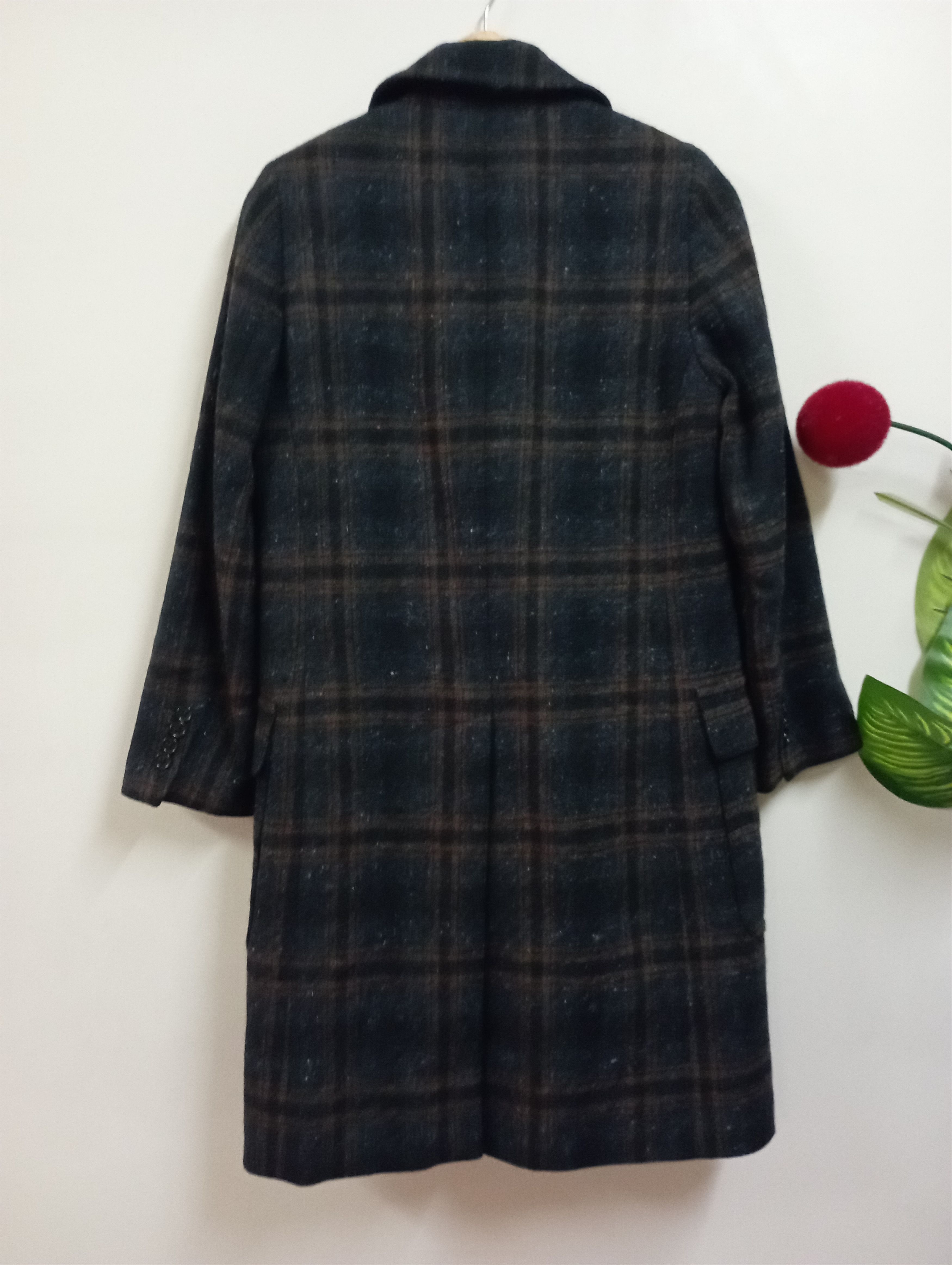 Margaret Howell Designer Margaret Howell Tartan Long Wool Coat Size S / US 4 / IT 40 - 2 Thumbnail