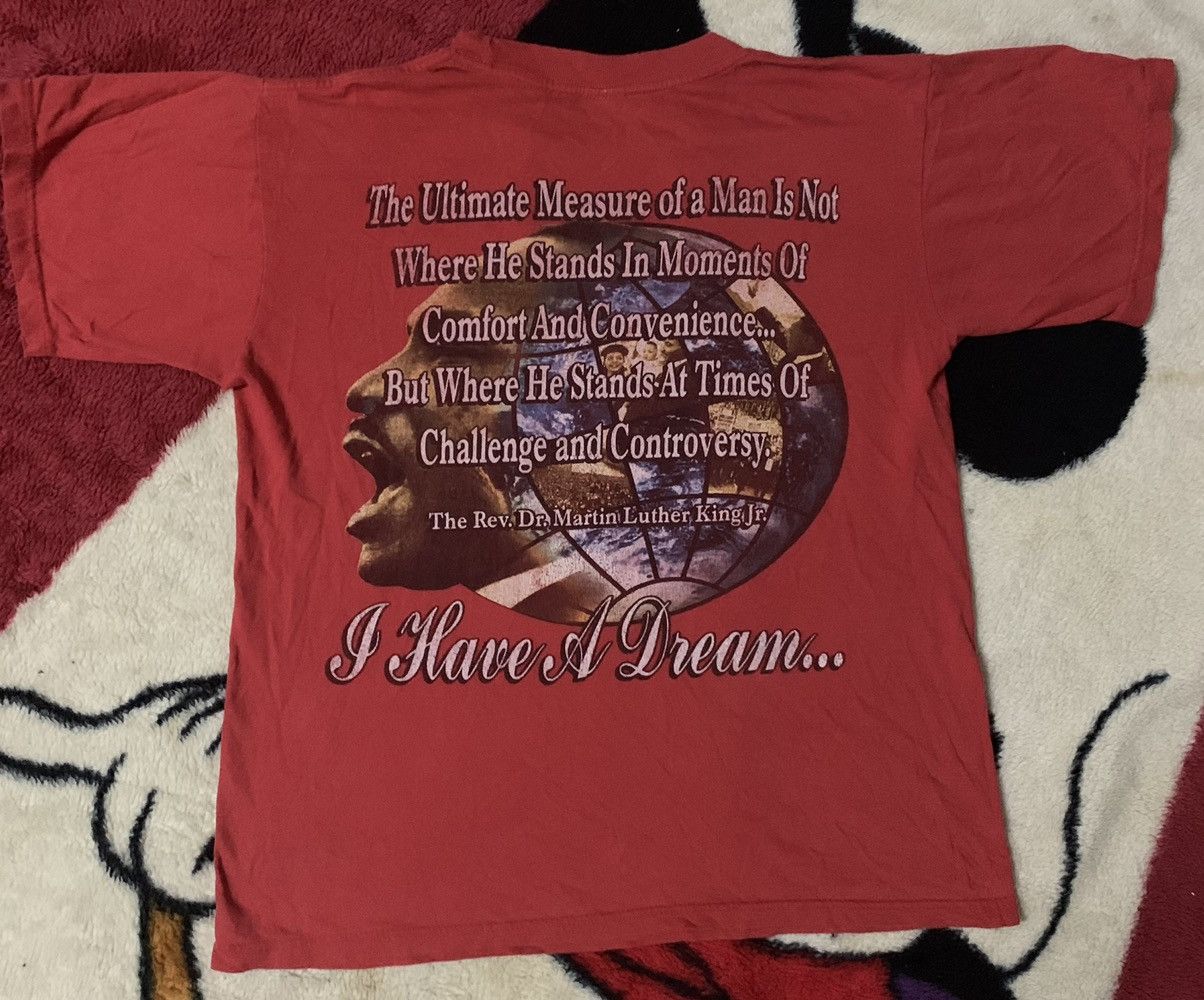 Vintage Vintage Martin Luther King Jr very worm t shirt ovp Size US M / EU 48-50 / 2 - 3 Thumbnail