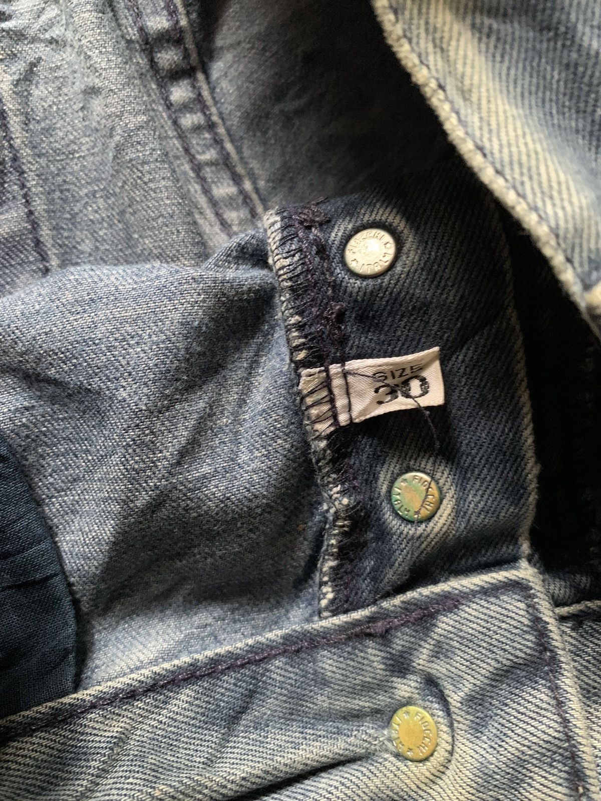 Giorgio Armani × Vintage Vintage giorgio armani denim distressed nice Size US 30 / EU 46 - 13 Thumbnail