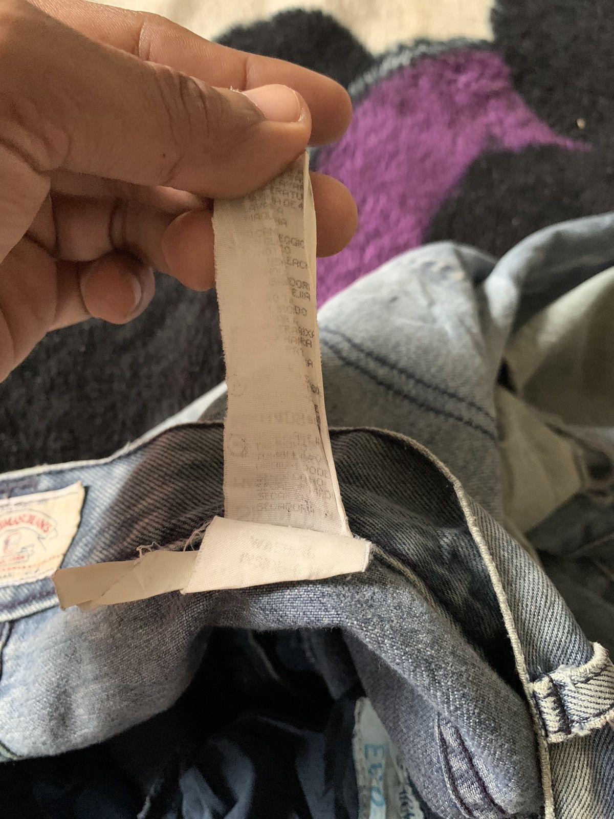 Giorgio Armani × Vintage Vintage giorgio armani denim distressed nice Size US 30 / EU 46 - 15 Thumbnail