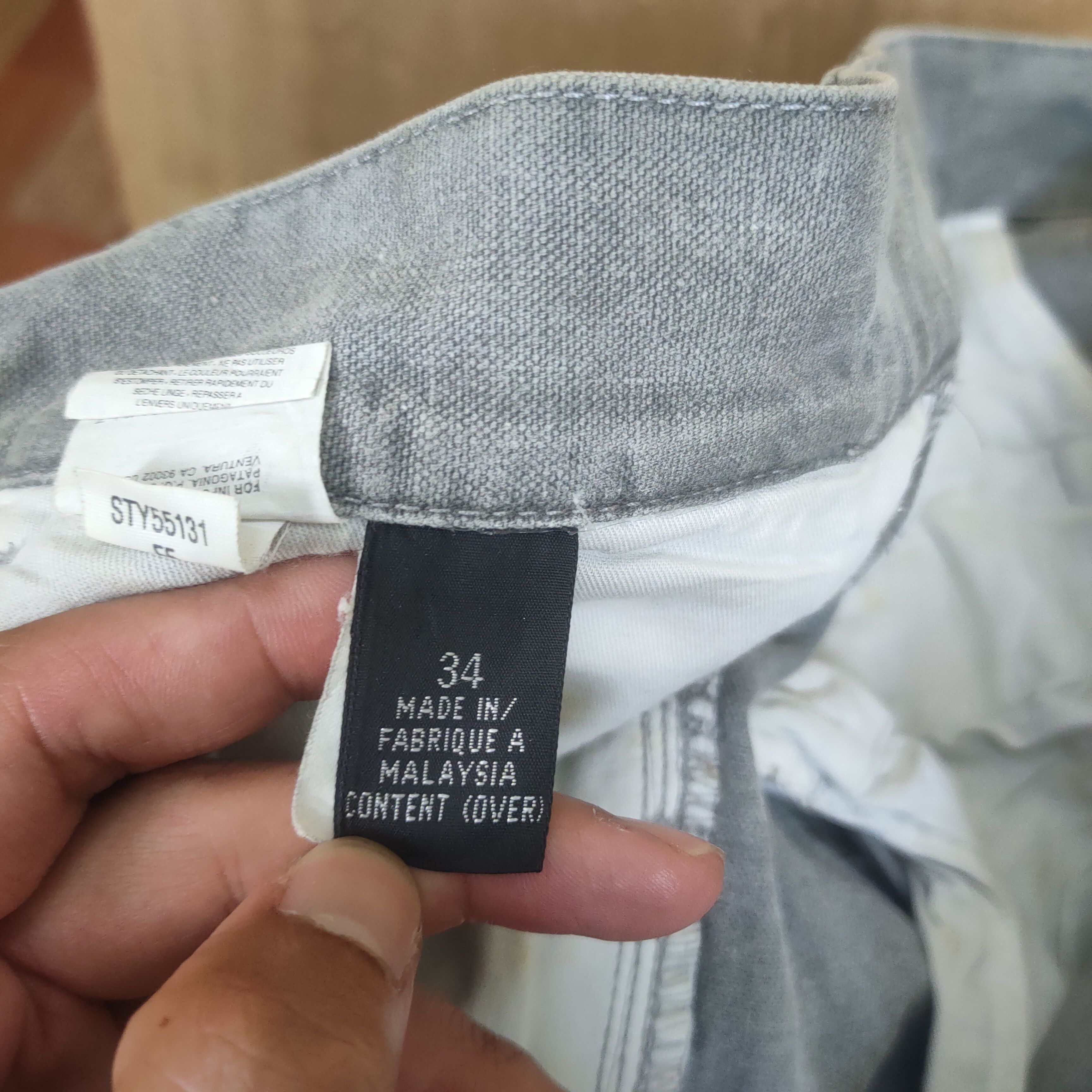 Patagonia PATAGONIA FADED DOUBLE KNEE BAGGY PANTS Size US 34 / EU 50 - 15 Thumbnail