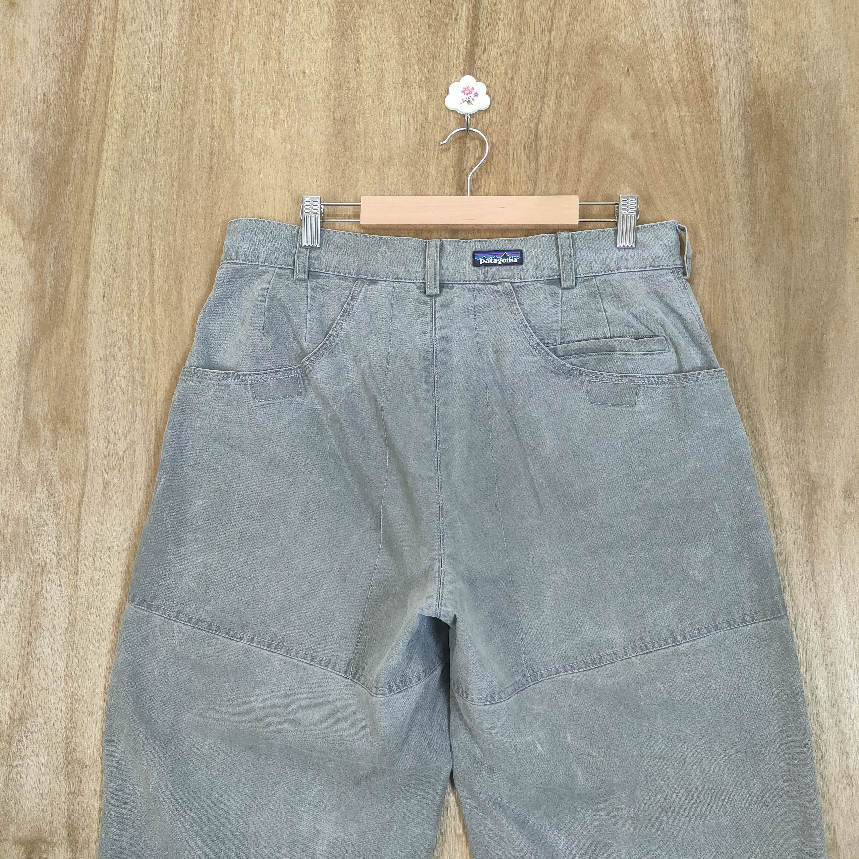 Patagonia PATAGONIA FADED DOUBLE KNEE BAGGY PANTS Size US 34 / EU 50 - 9 Thumbnail