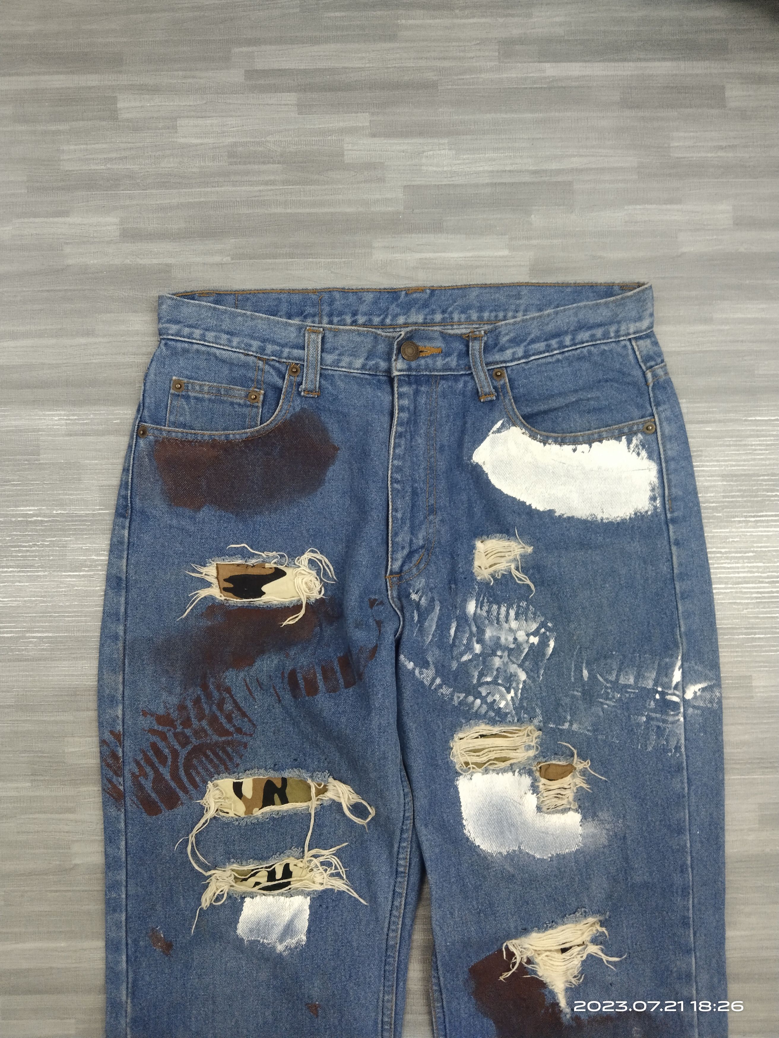 Japanese Brand B.CHASER DENIM&CRAFT INSPIRED UNDERCOVER Size US 31 - 4 Thumbnail