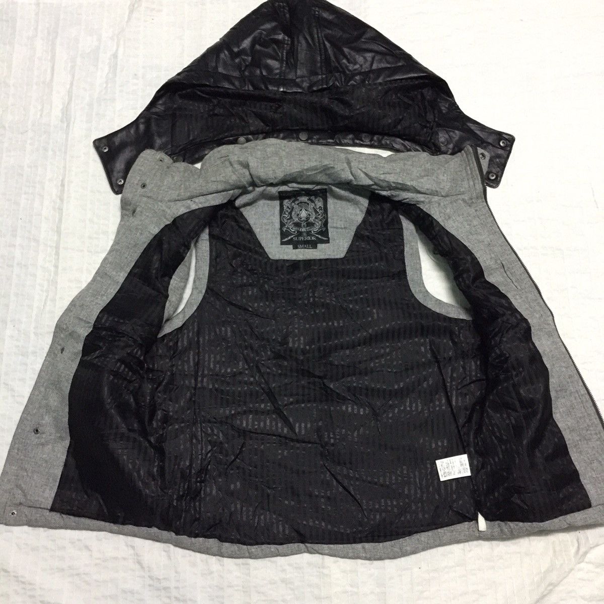 Japanese Brand More core division california black hoodie vest Size US S / EU 44-46 / 1 - 3 Thumbnail