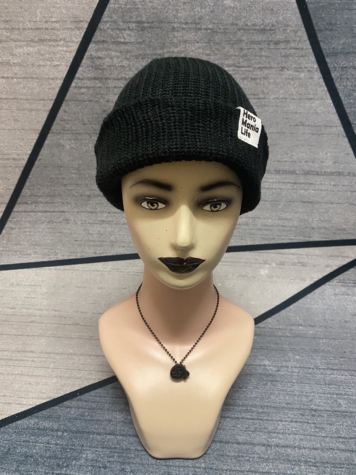 Japanese Brand Japanese Brand Hero Mania Life Beanie Hat Size ONE SIZE - 1 Thumbnail