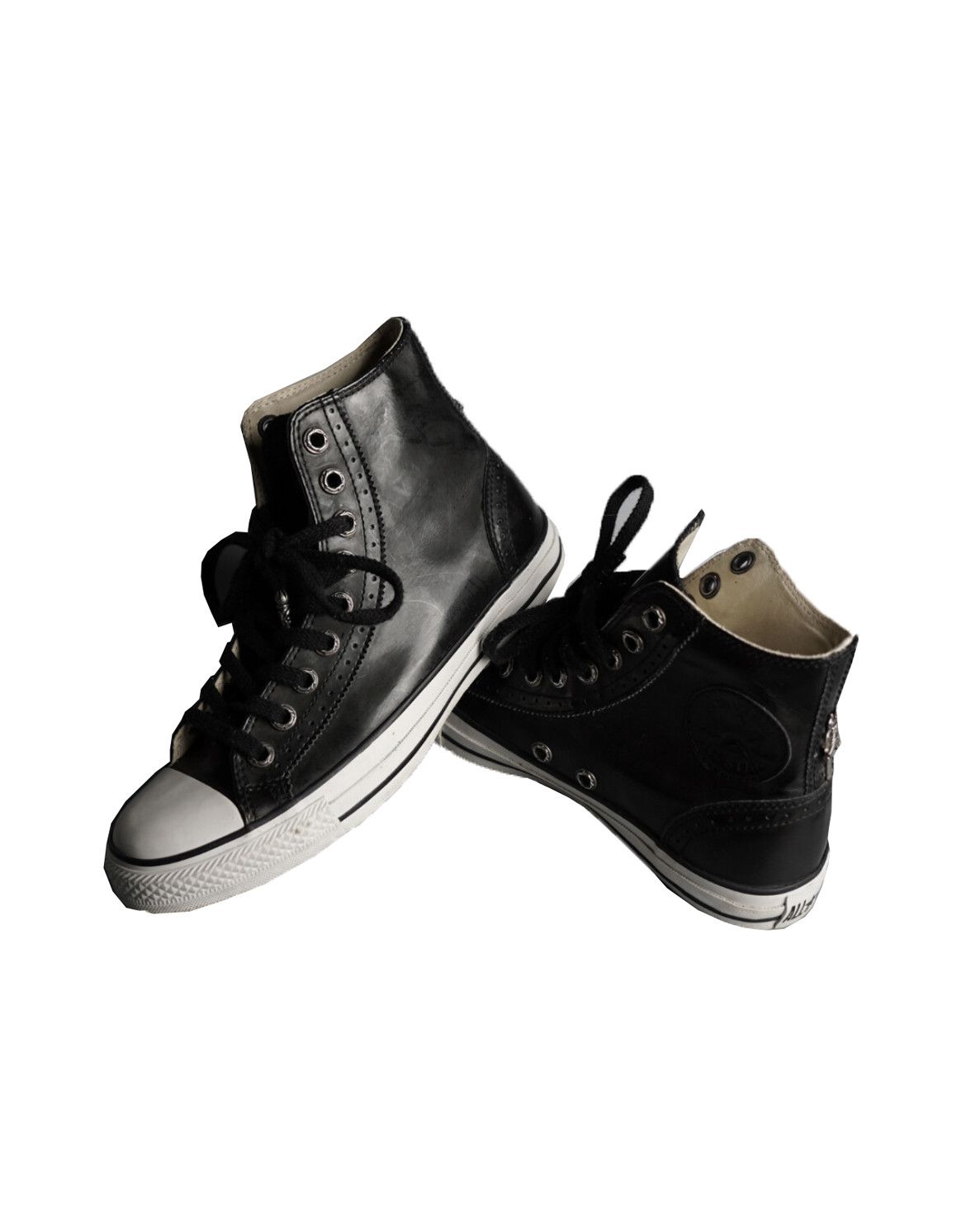 Chrome Hearts CHROME HEARTS DAGGER LEATHER CONVERSE Size US 7.5 / EU 40-41 - 1 Thumbnail