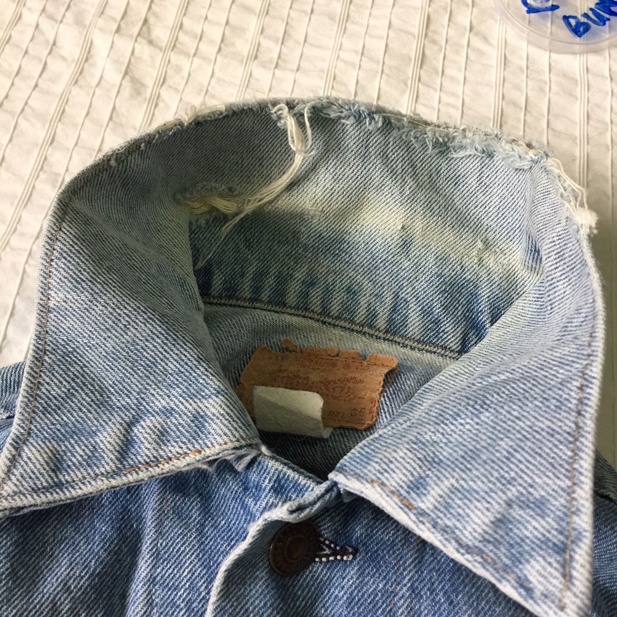 Levi's Vintage Levi’s Trucker Jacket Made in USA Size US S / EU 44-46 / 1 - 17 Thumbnail