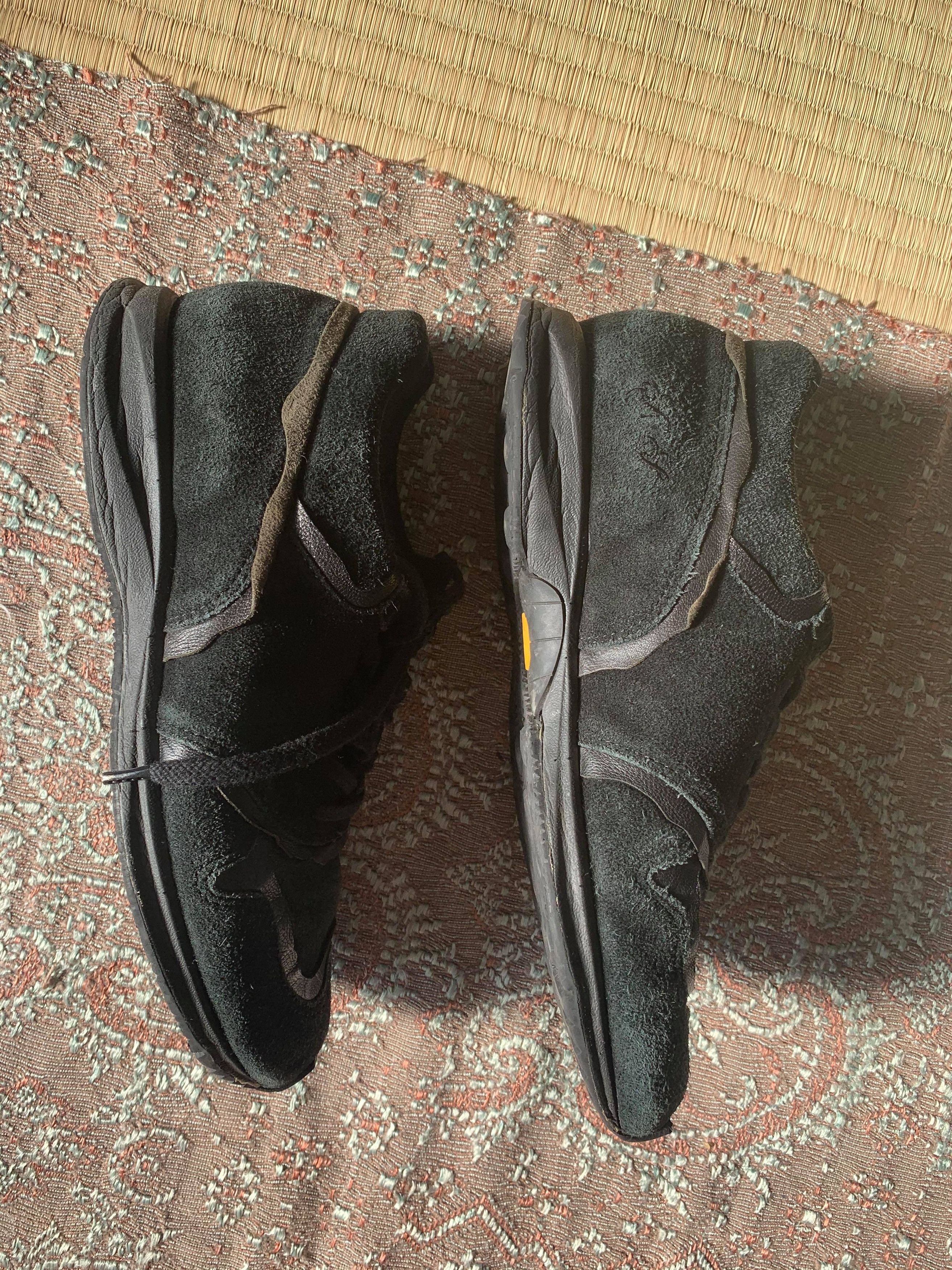 foot the coacher Suede/Leather F.A.S.T. Sneakers Triple Black Size US 8.5 / EU 41-42 - 3 Thumbnail