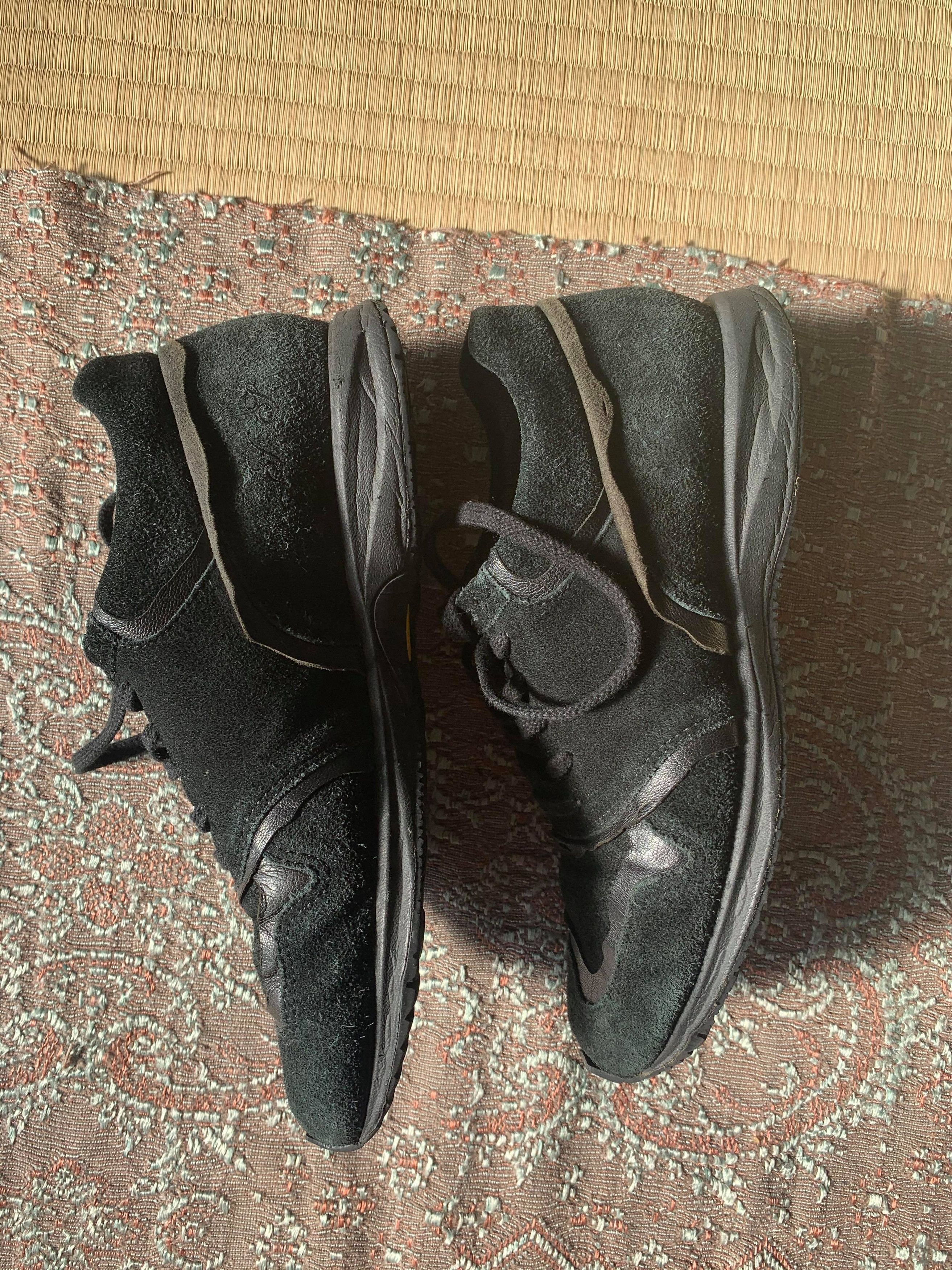 foot the coacher Suede/Leather F.A.S.T. Sneakers Triple Black Size US 8.5 / EU 41-42 - 2 Thumbnail