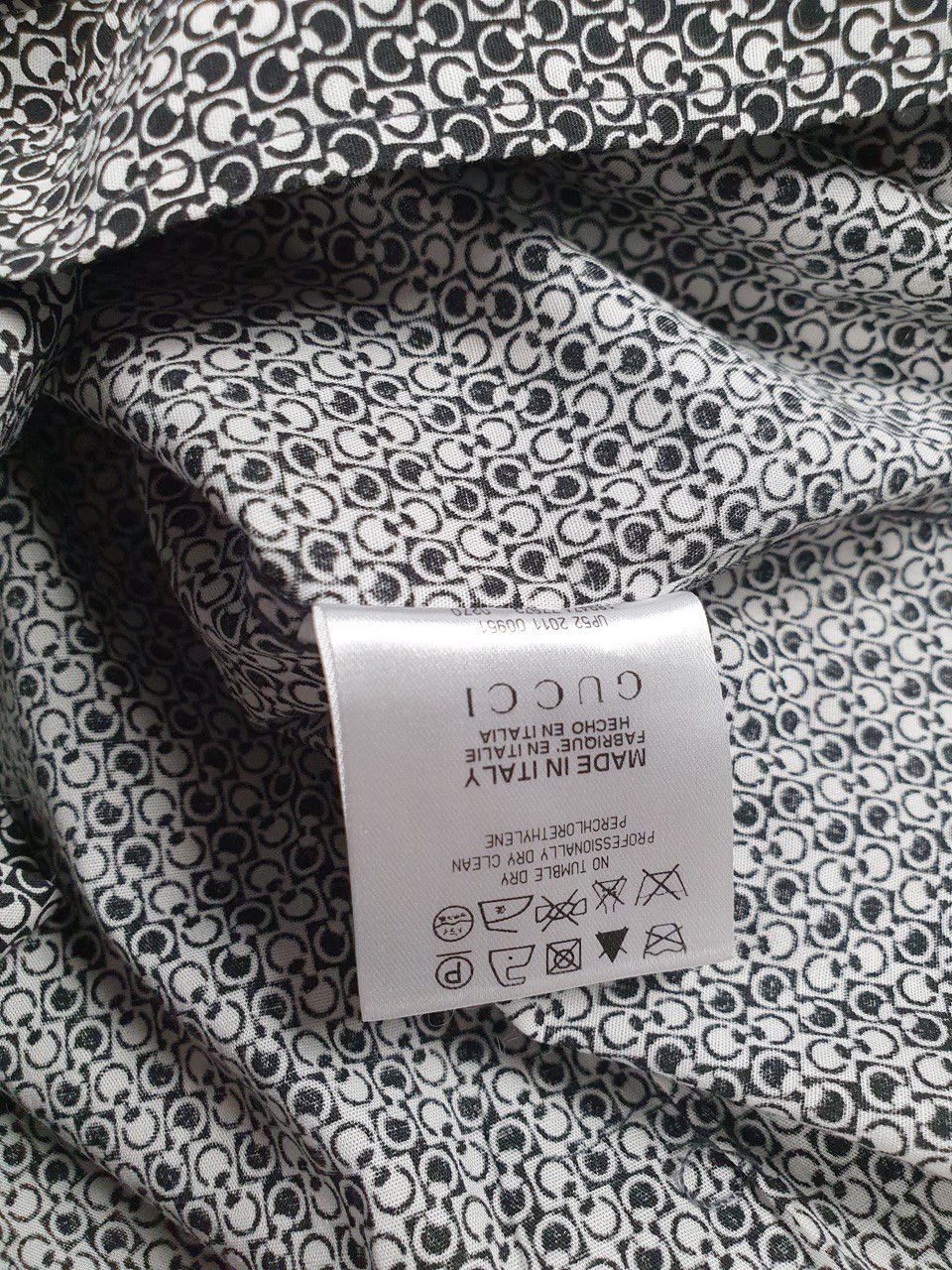 Gucci Gucci Tom Ford Monogram Logo Shirt Button Up Size US M / EU 48-50 / 2 - 8 Thumbnail