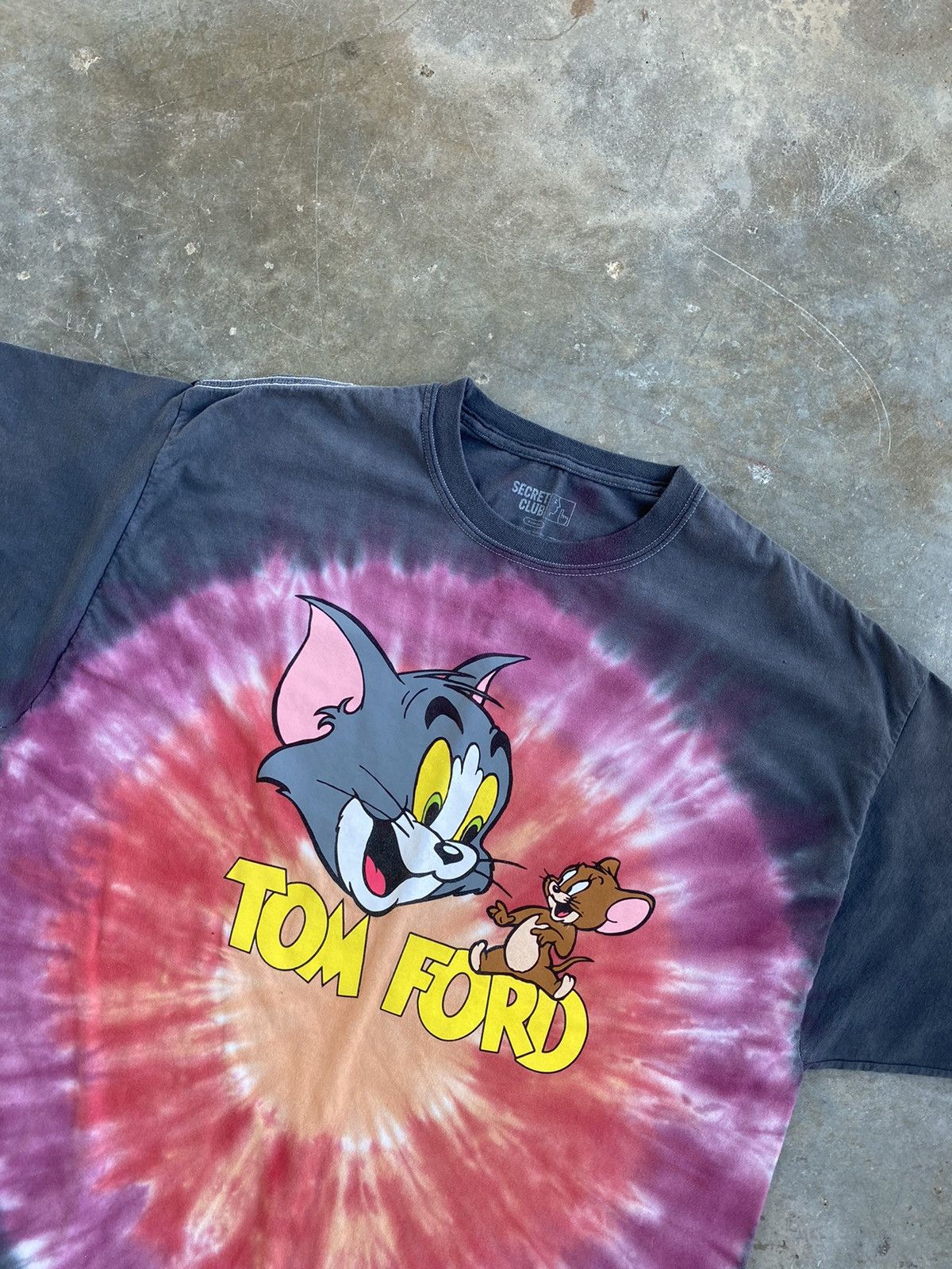 Market Chinatown Market Tom & Jerry “ Tom Ford “ Tie Dye Tee XL Size US XL / EU 56 / 4 - 2 Thumbnail