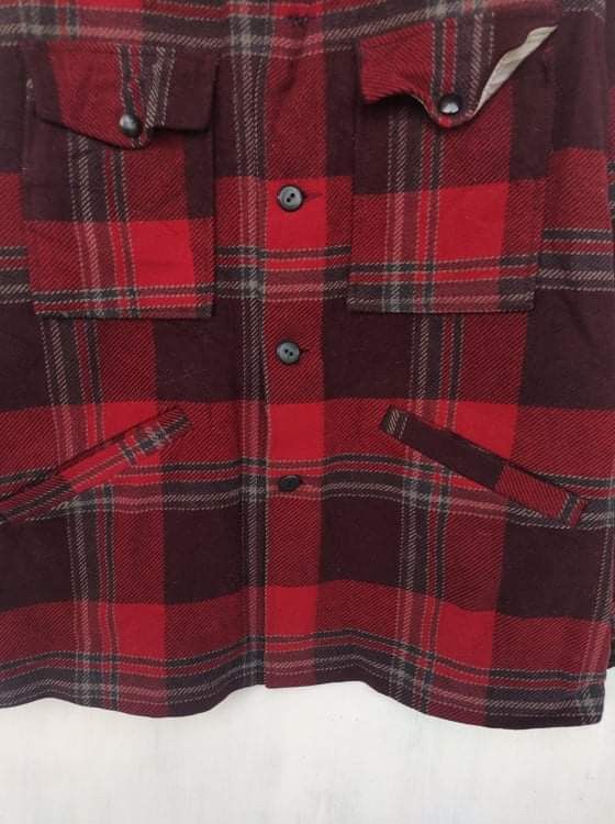 Pendleton Vtg 70s Vintage Pendleton Flannel jacket wool travis scott Size US L / EU 52-54 / 3 - 5 Thumbnail