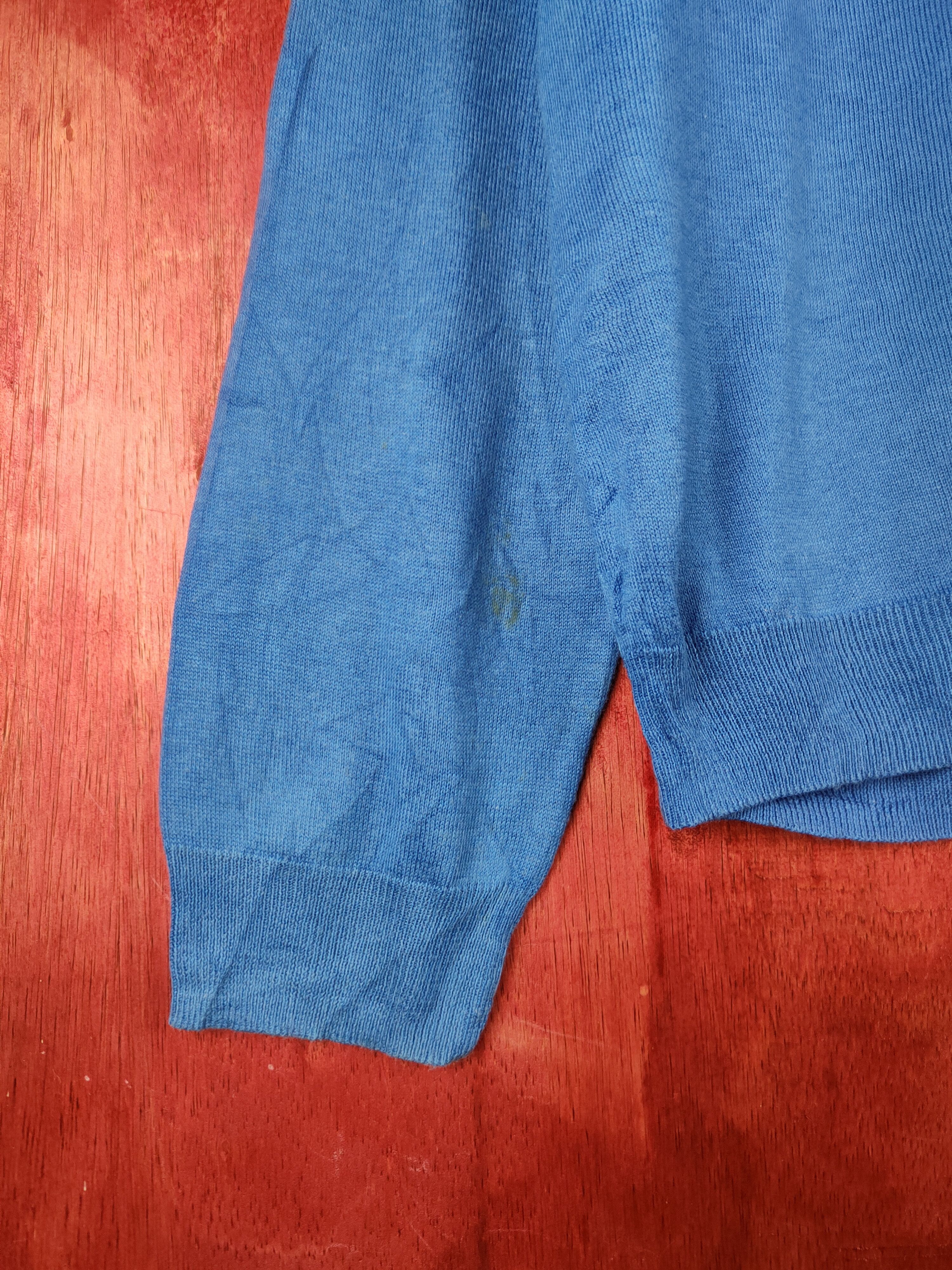 GU GU Light Blue Knitwear Cardigan #S1180 Size XL / US 12-14 / IT 48-50 - 4 Thumbnail