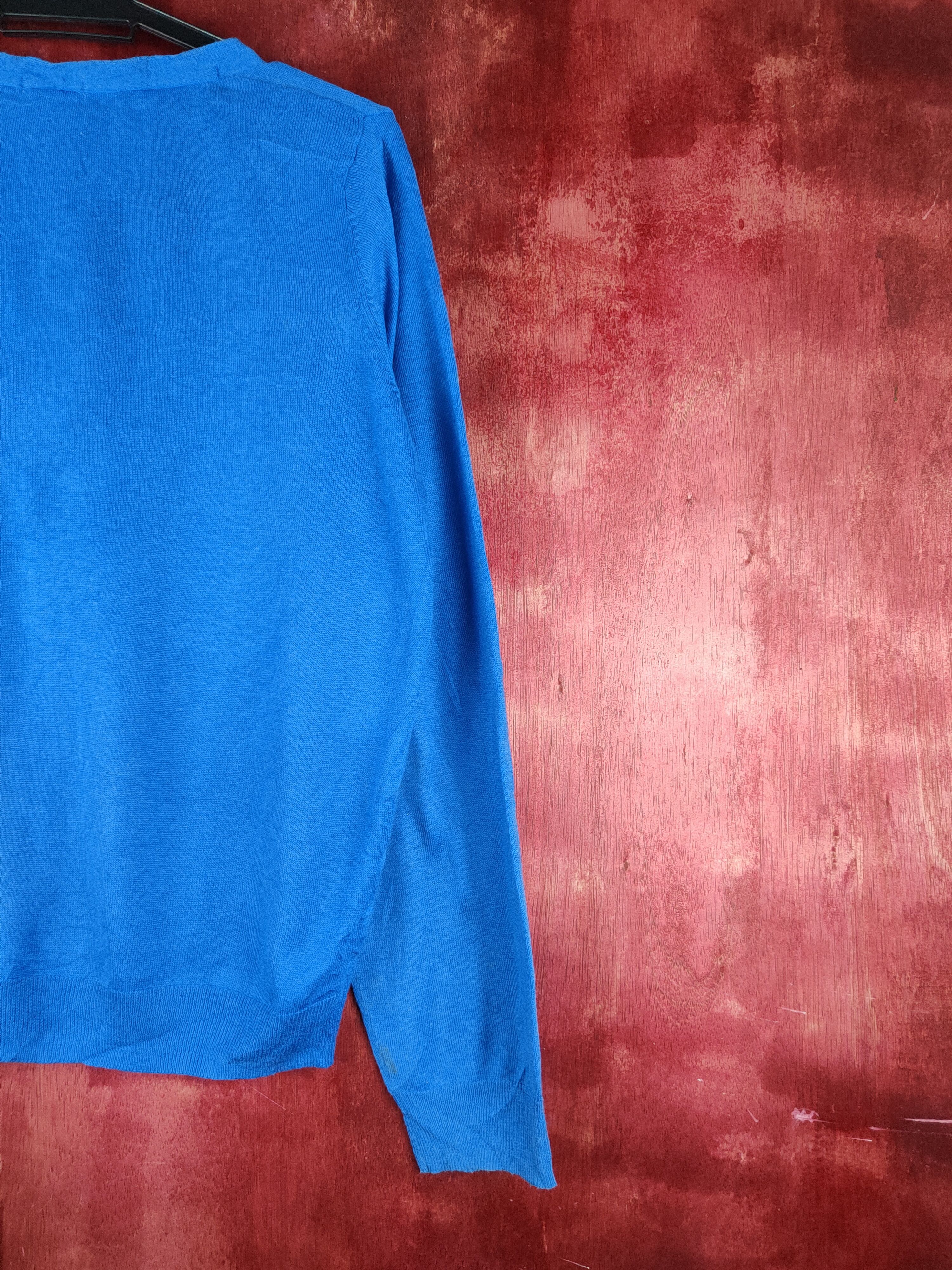 GU GU Light Blue Knitwear Cardigan #S1180 Size XL / US 12-14 / IT 48-50 - 9 Thumbnail