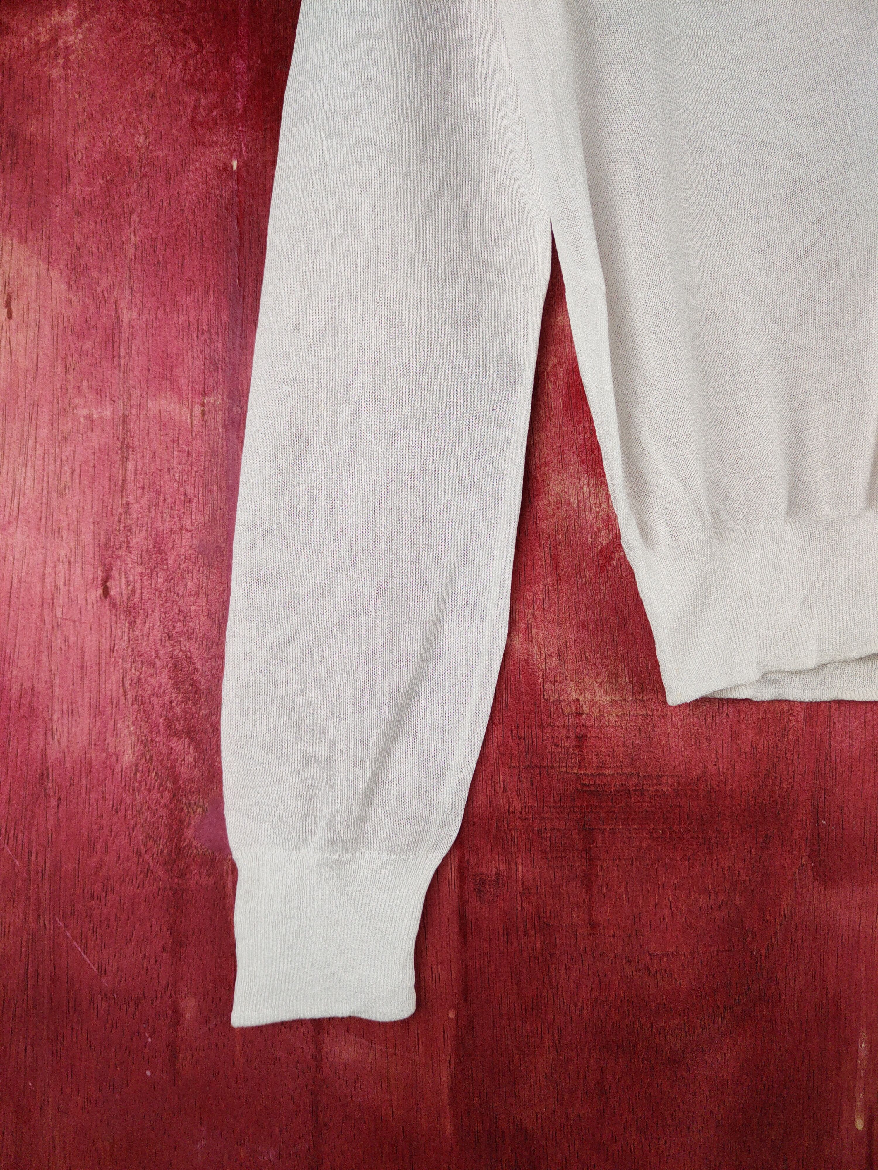 Japanese Brand × Uniqlo Uniqlo Ivory Crochet Meshnet Knitwear Cardigan #S1173 Size S / US 4 / IT 40 - 4 Thumbnail