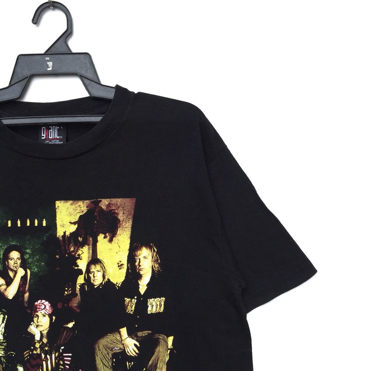 Band Tees Vintage Aerosmith Band Line Up T-shirt | Nine Live Tour Size US L / EU 52-54 / 3 - 2 Thumbnail