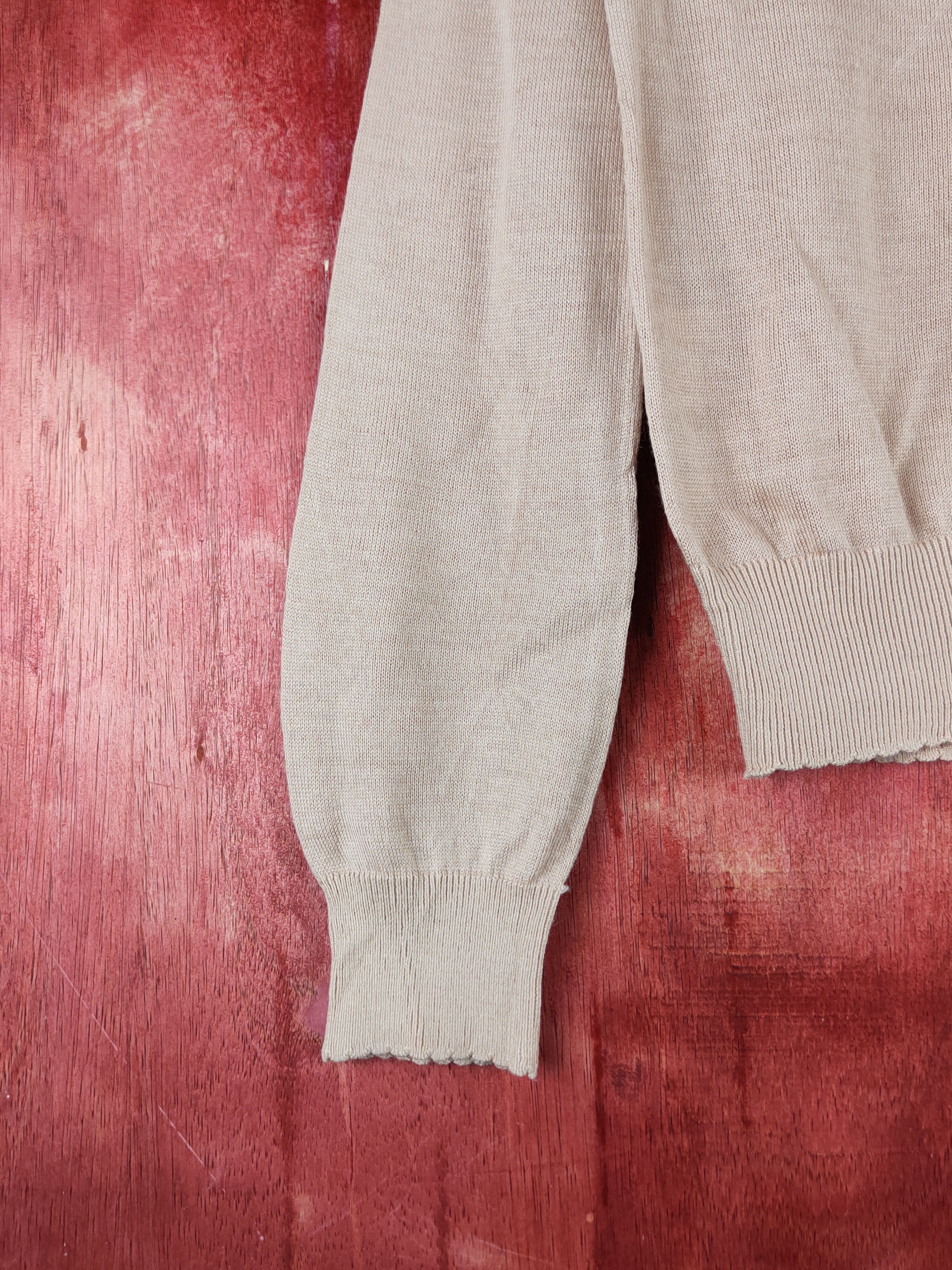 Japanese Brand Prideglide Brown Knitwear Cardigan #S1252 Size S / US 4 / IT 40 - 4 Thumbnail