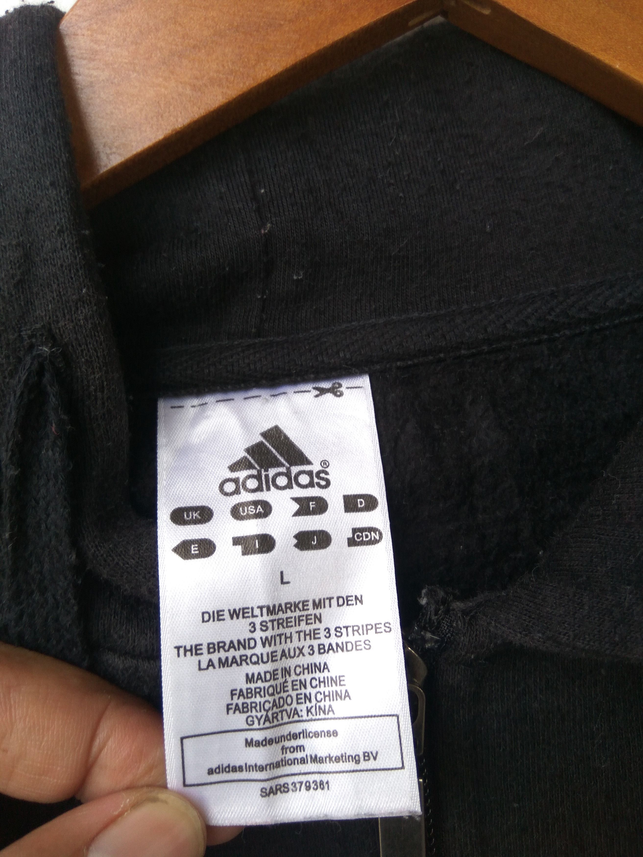 Adidas Vintage 90s Adidas Zipper Hoodies Martial Art Size US M / EU 48-50 / 2 - 3 Thumbnail