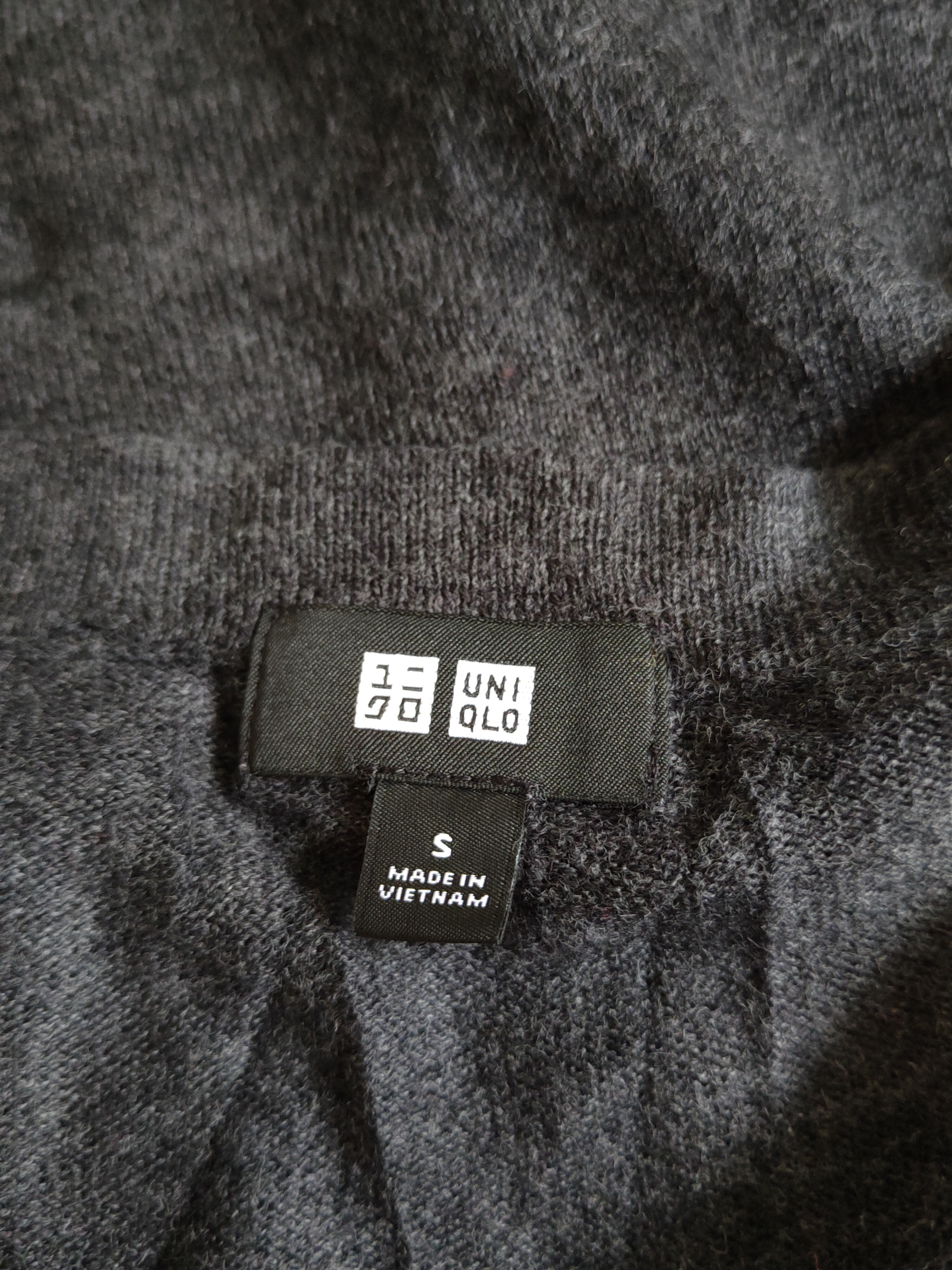 Japanese Brand × Uniqlo Uniqlo Black Knitwear Cardigan #S1249 Size S / US 4 / IT 40 - 11 Thumbnail