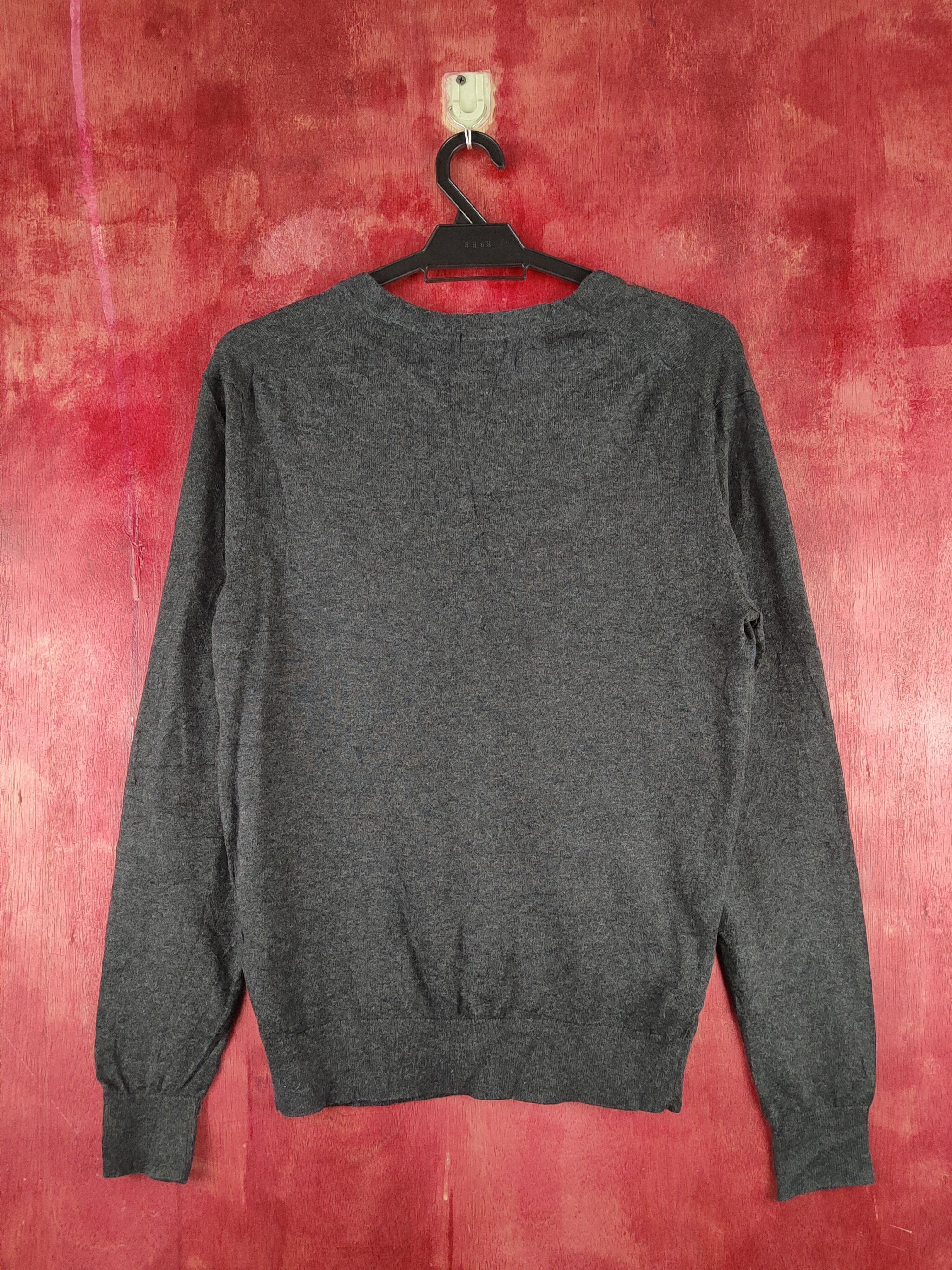 Japanese Brand × Uniqlo Uniqlo Black Knitwear Cardigan #S1249 Size S / US 4 / IT 40 - 7 Thumbnail