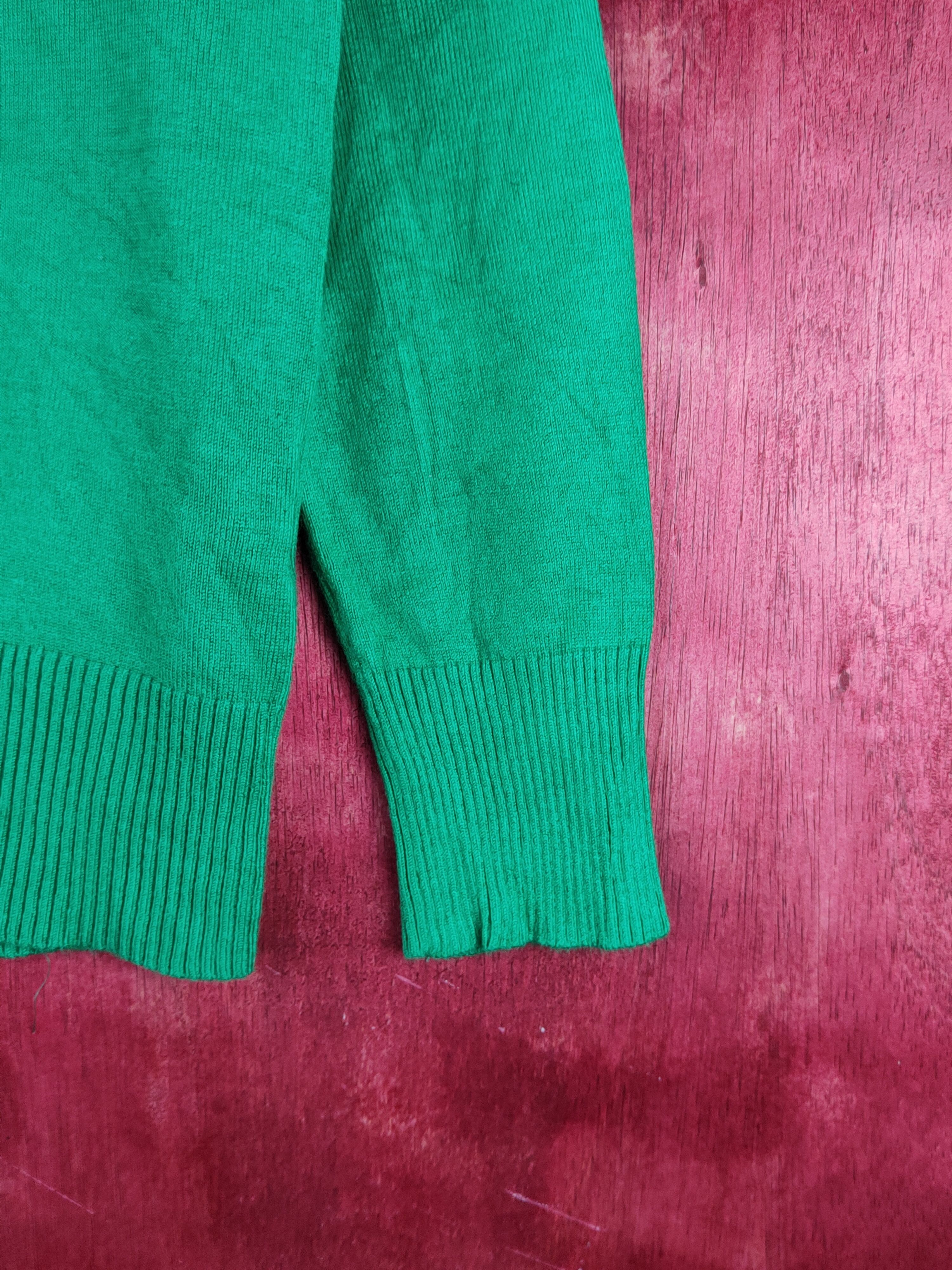 Japanese Brand Kürica Green Knitwear Cardigan #S1245 Size S / US 4 / IT 40 - 6 Thumbnail