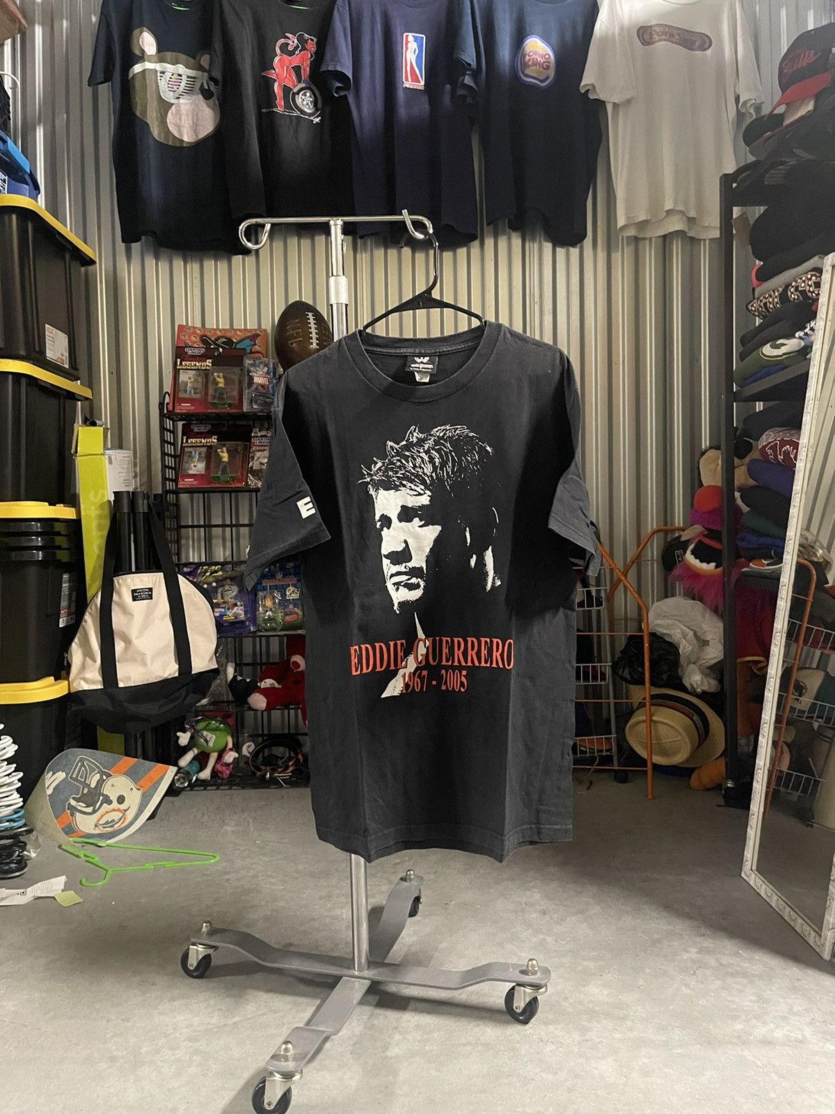 Vintage Vintage Wwf Eddie Guerrero RIP Memorial Tee L | Grailed