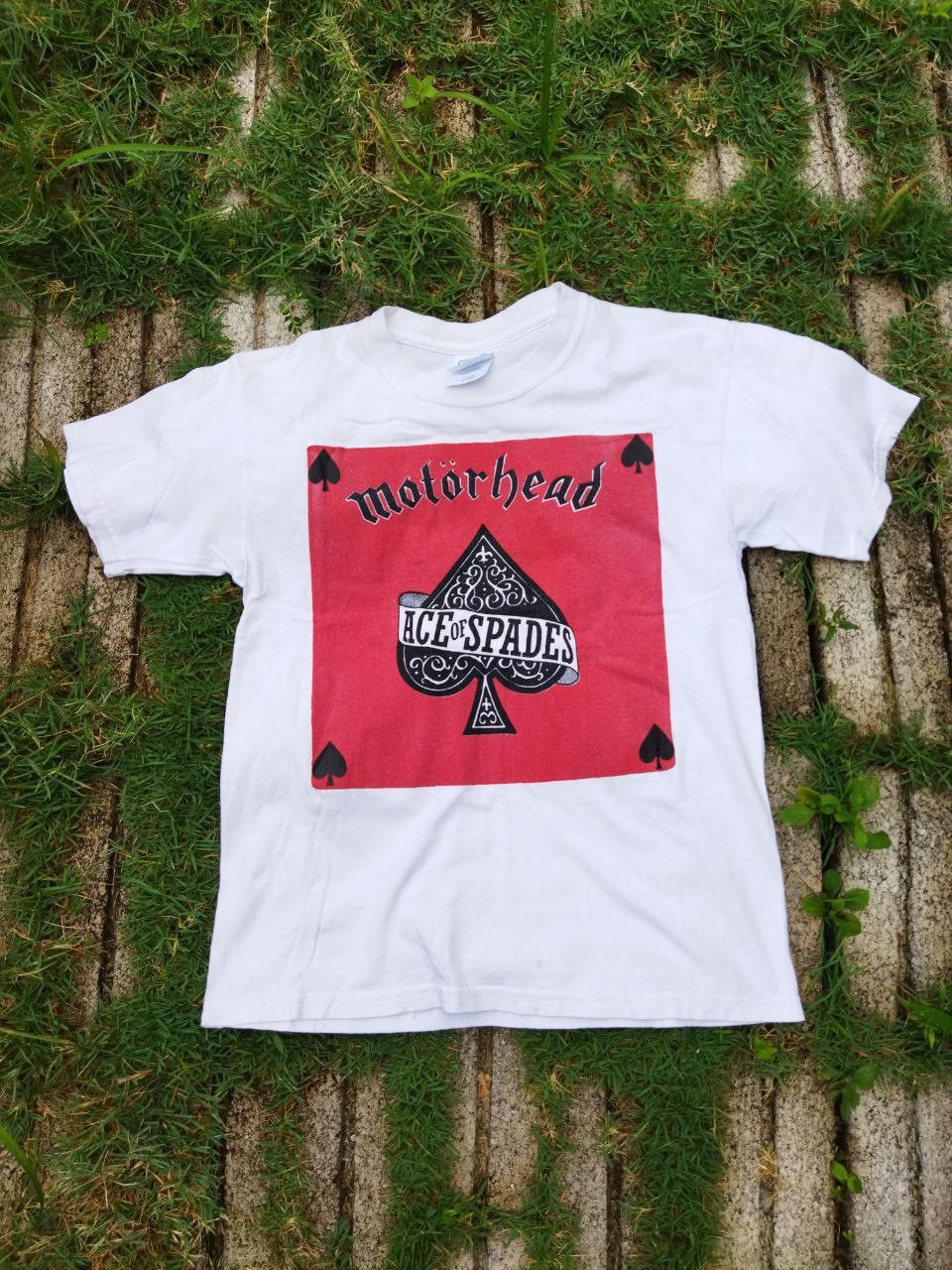 Band Tees Vintage Motorhead Ace Of Spades Tees Size S / US 4 / IT 40 - 1 Thumbnail