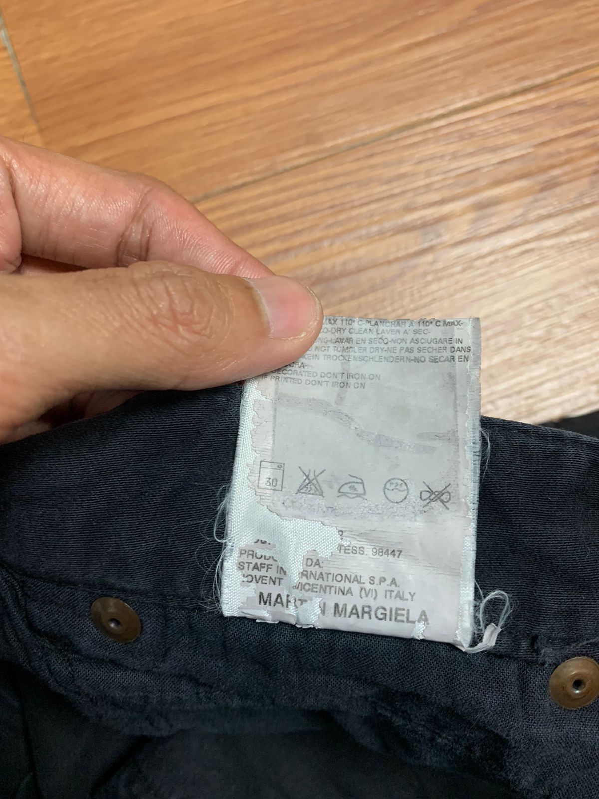 Maison Margiela 2000s Maison Margiela Reconstruct Pants Size US 30 / EU 46 - 17 Thumbnail