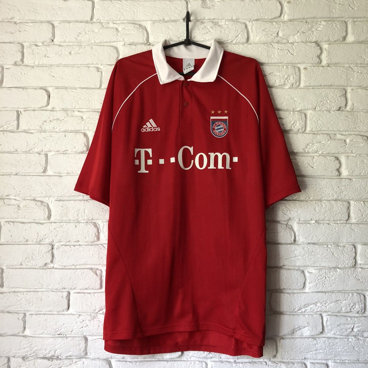 Adidas Bayern Munich Munchen 2005 2006 home jersey Size US XXL / EU 58 / 5 - 1 Thumbnail
