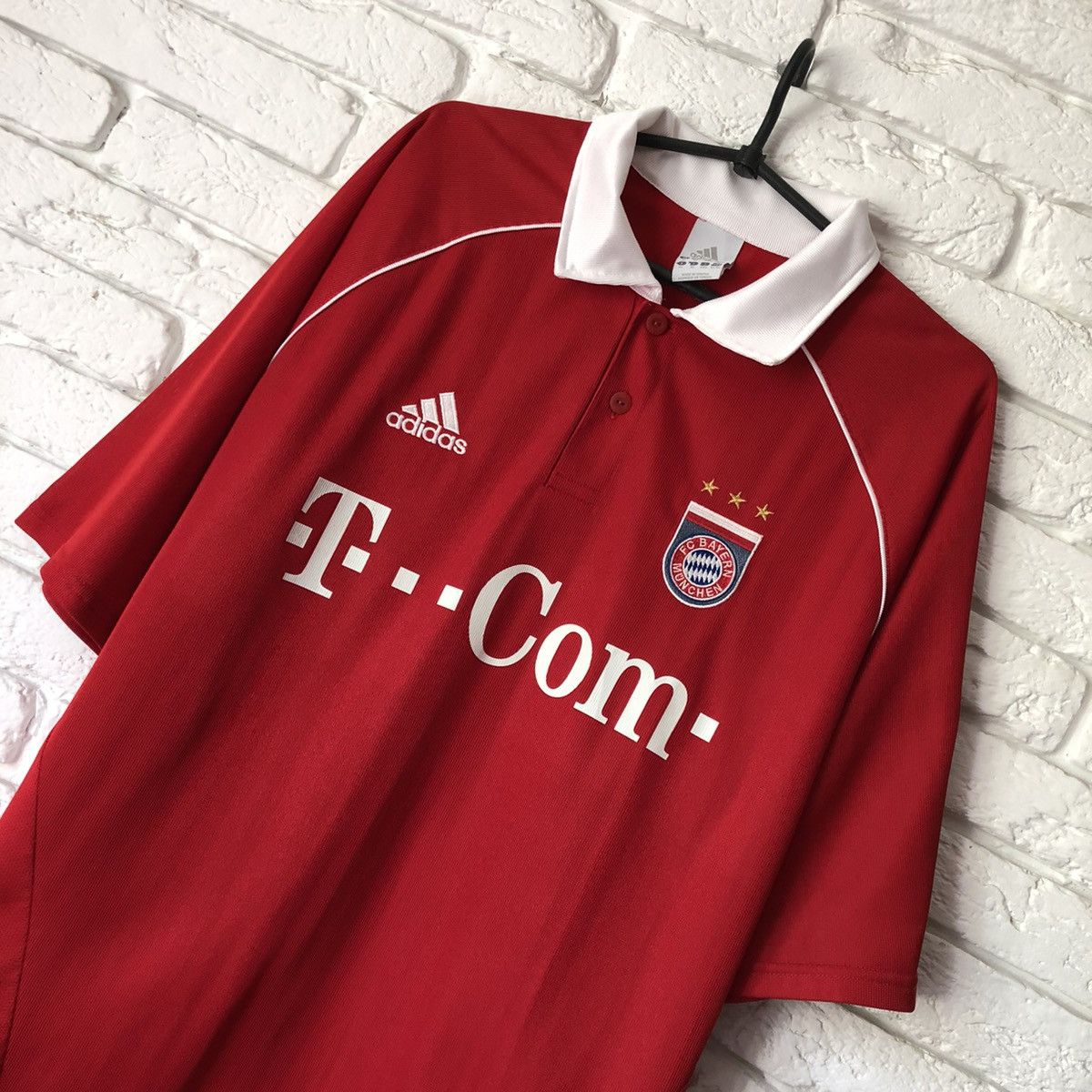 Adidas Bayern Munich Munchen 2005 2006 home jersey Size US XXL / EU 58 / 5 - 2 Thumbnail