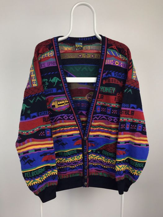 Vintage Vintage Emaroo Australia Coogi Style Knitted Cardigan