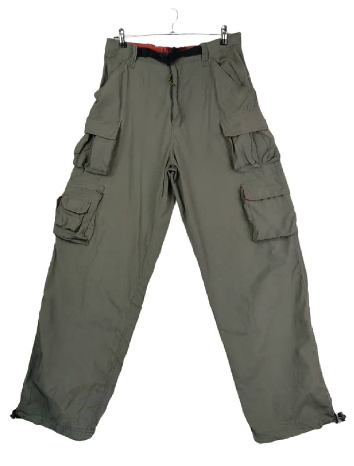 Urban Outfitters Urban Boy Multi Poket Drawstring Cargo Pants Size US 32 / EU 48 - 1 Thumbnail