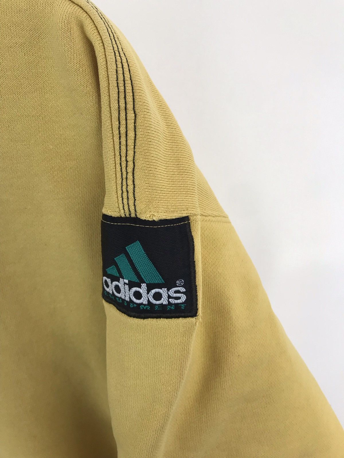 Vintage Vintage Adidas Equipment Big Logo Faded Distressed Sweat Size US L / EU 52-54 / 3 - 7 Thumbnail