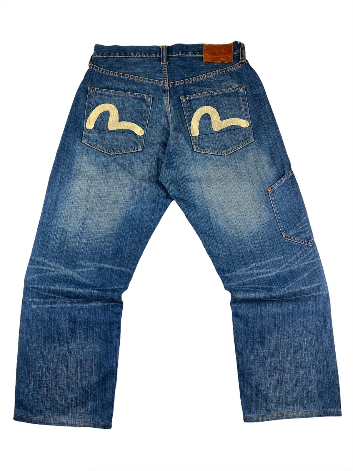 Pre-owned Evisu Yamane Jeans In Denim