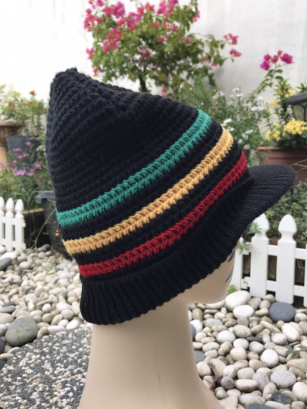 Other RASTAFARIAN BEANIES INSPIRED BOB MARLEY 🇯🇲 BY OKUTANI 🇯🇵 Size ONE SIZE - 2 Thumbnail