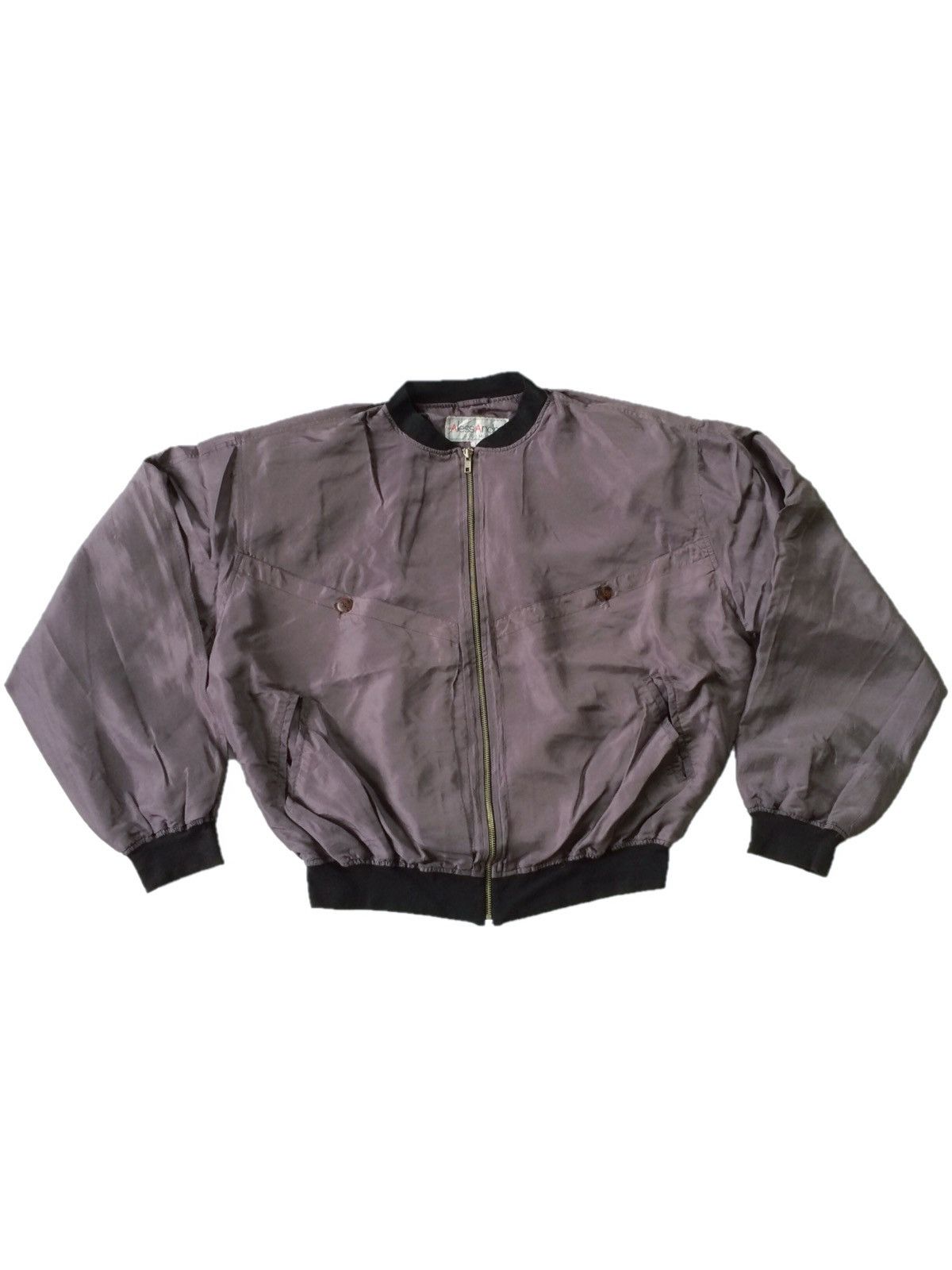 image of Sik Silk x Uomos Design Alessandro Uomo Baggy Silk Jacket in Not Specified, Men's (Size Large)